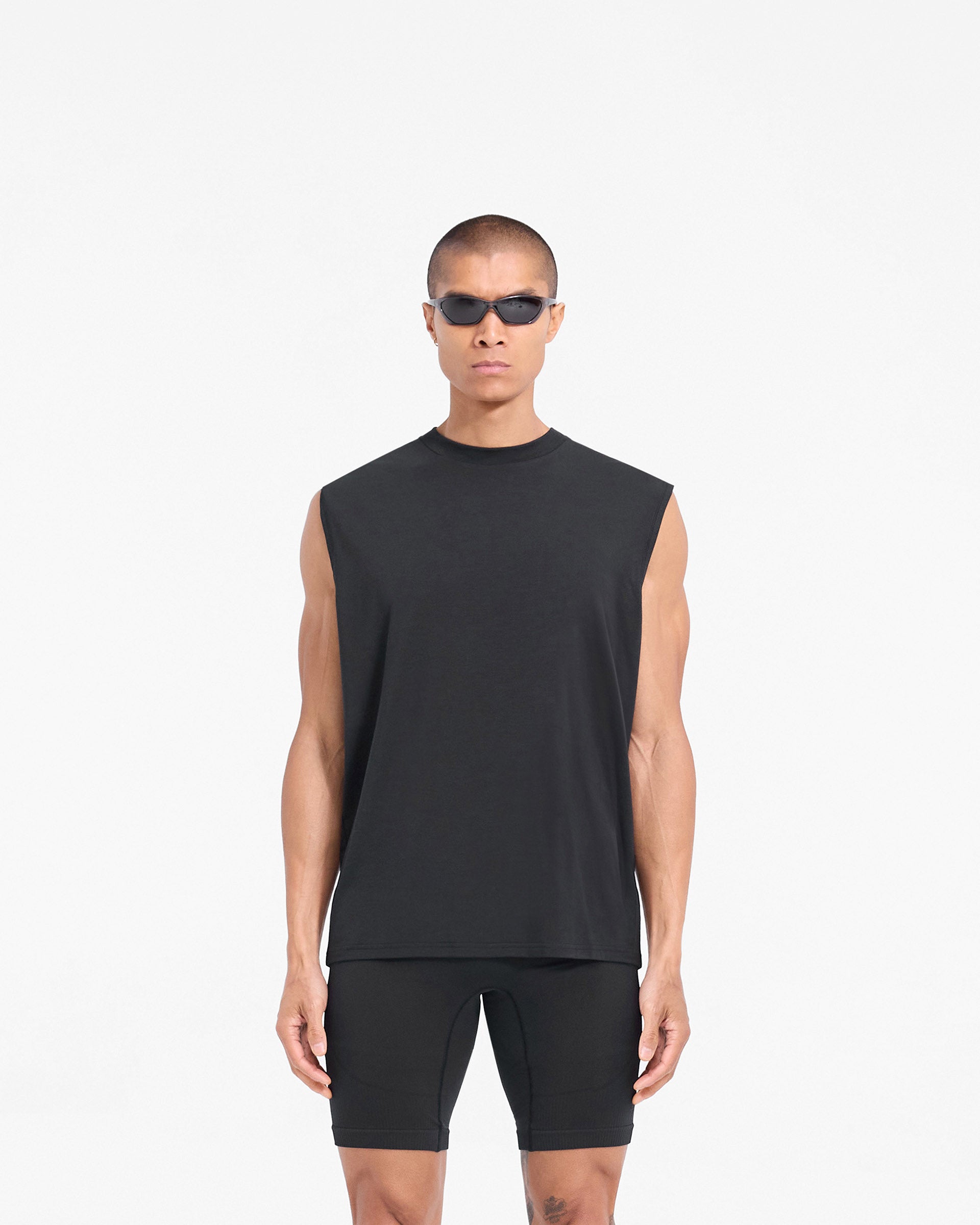 247 DNA Oversized Tank - Jet Black