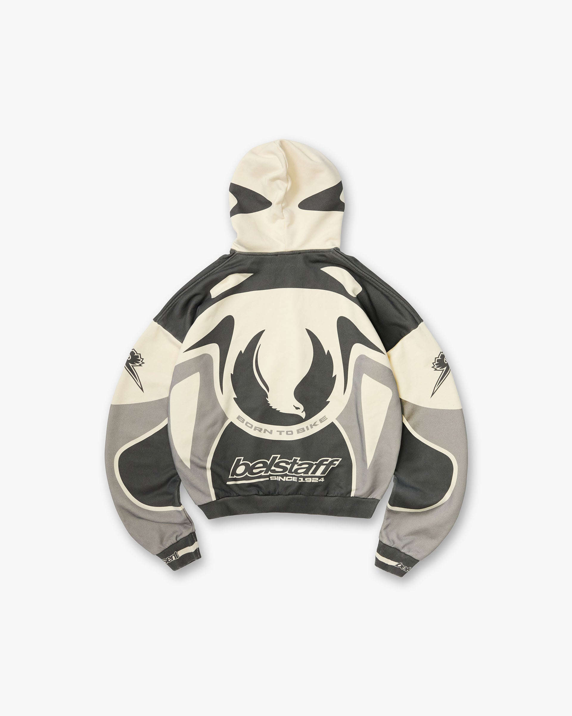 Represent X Belstaff Racing Hoodie - Dark Grey