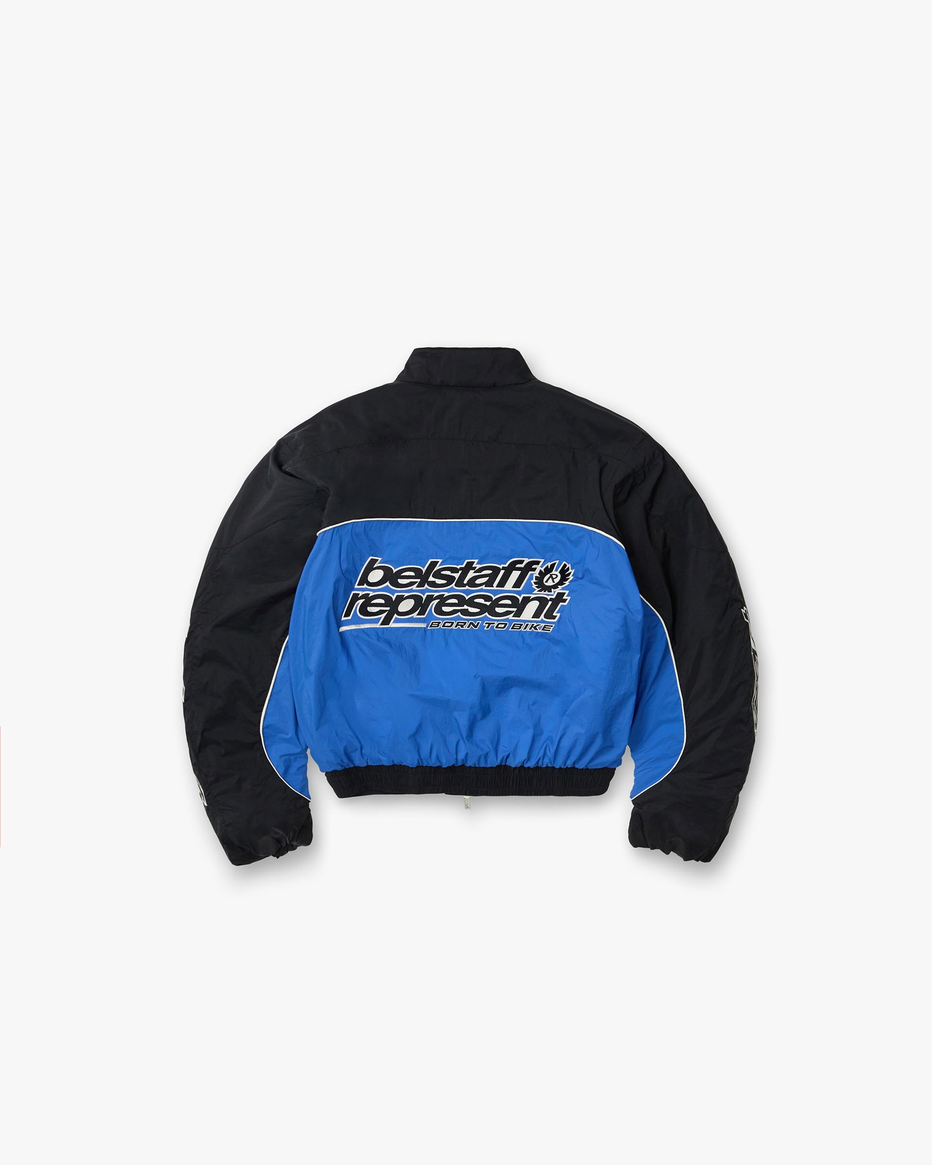 Represent X Belstaff Nylon Racing Jacket - Jet Black