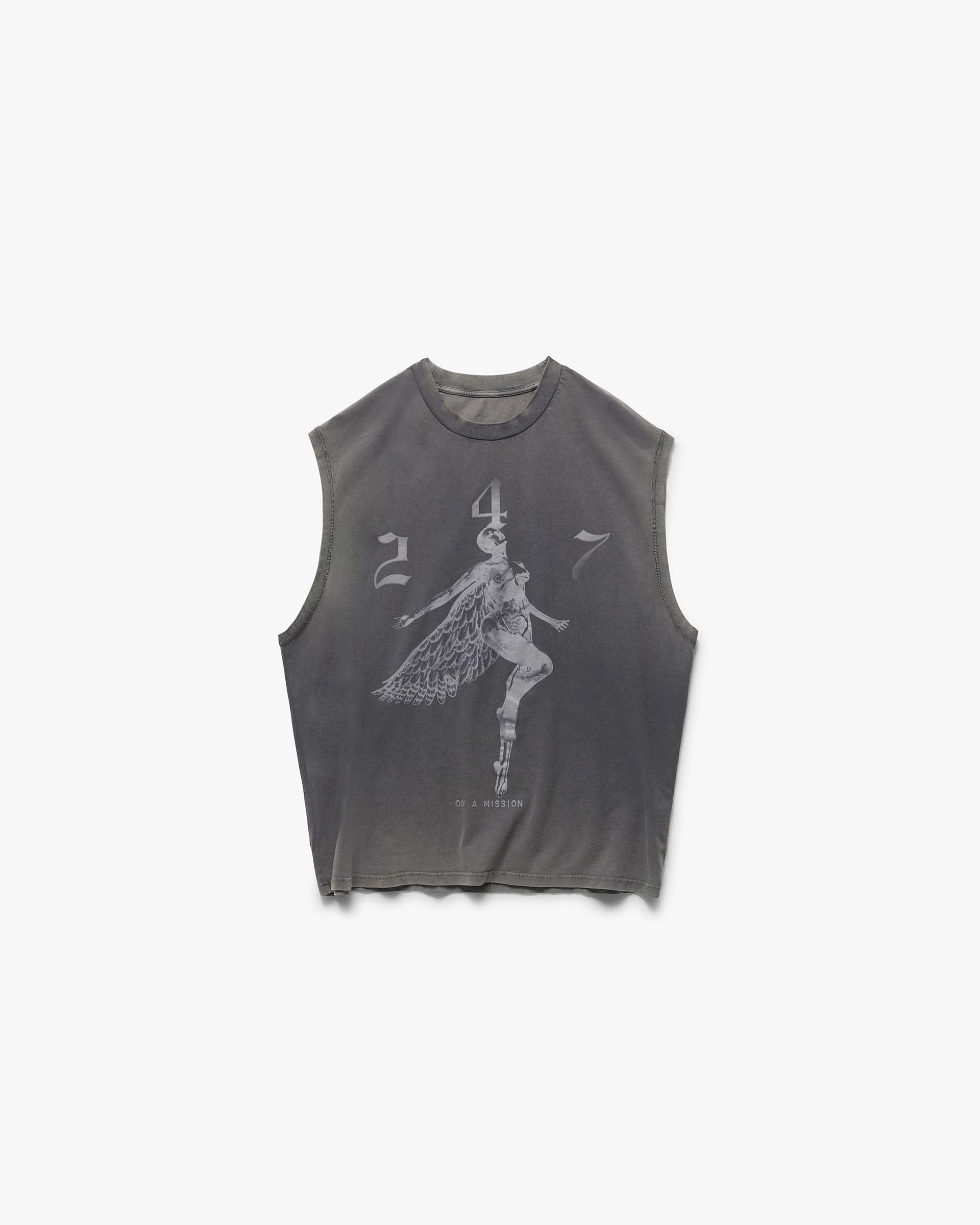 247 Fallen Angel Tank - Vintage Black