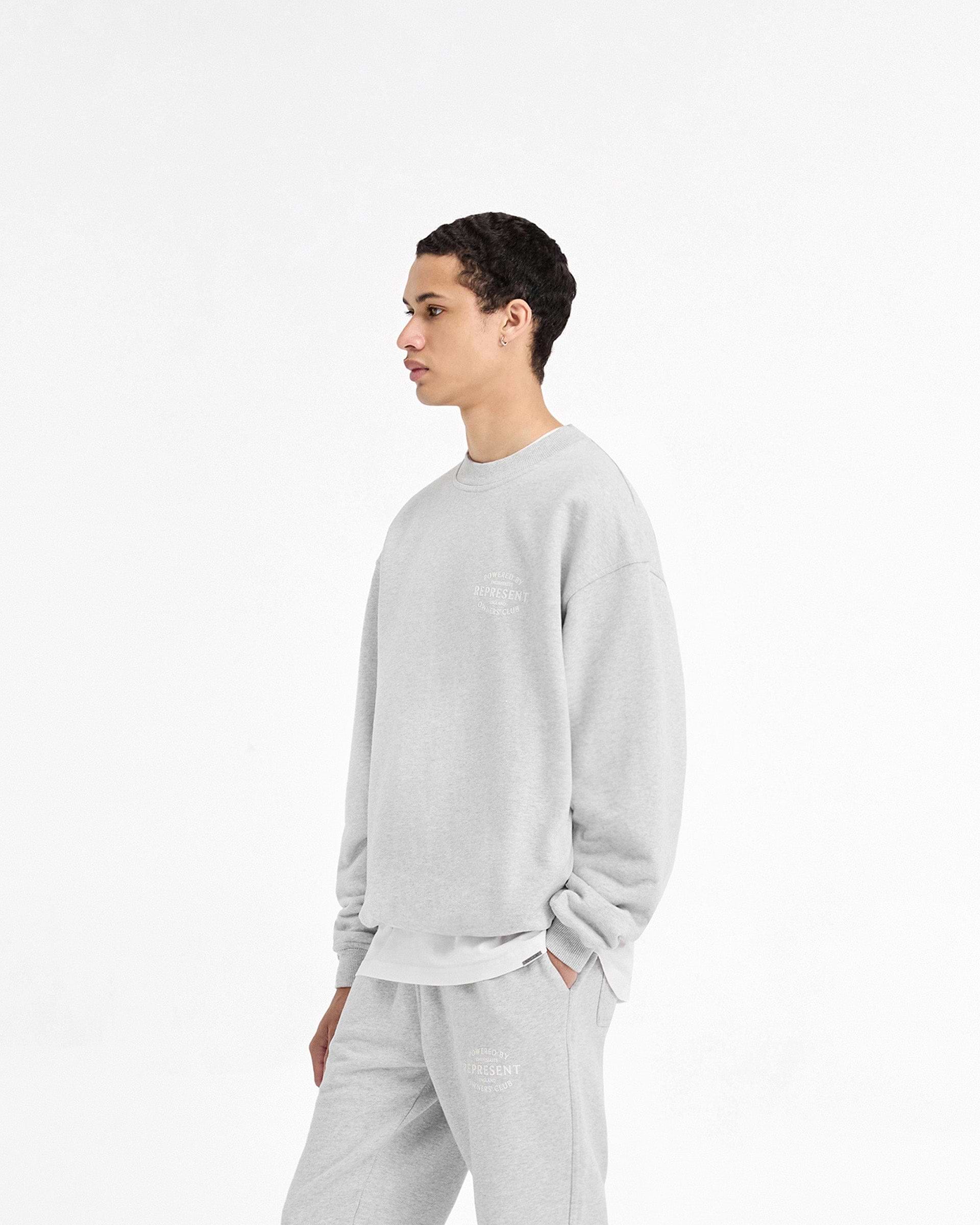 Represent Owners Club Stamp Sweater - Aschgrau