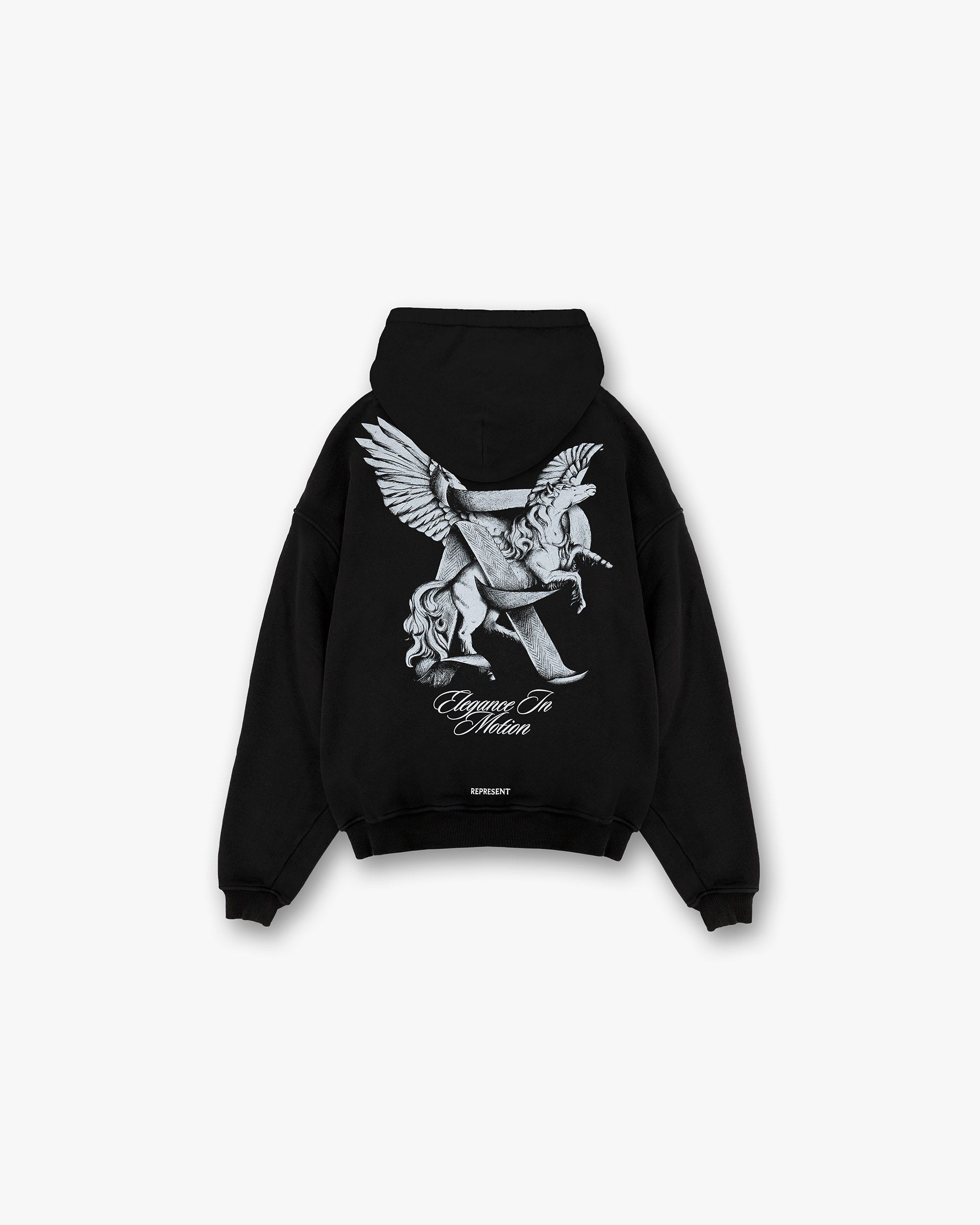 Elegance In Motion Hoodie - Noir de jais