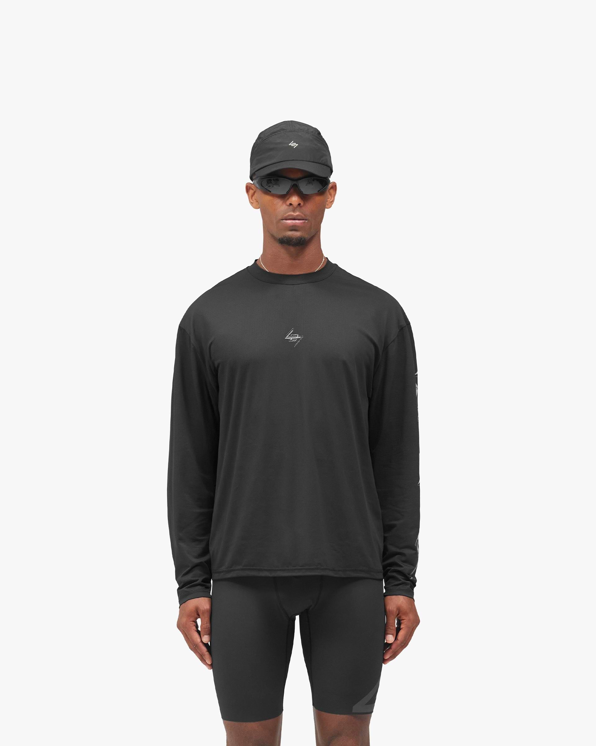 247 Noble Long Sleeve T-Shirt - Jet Black