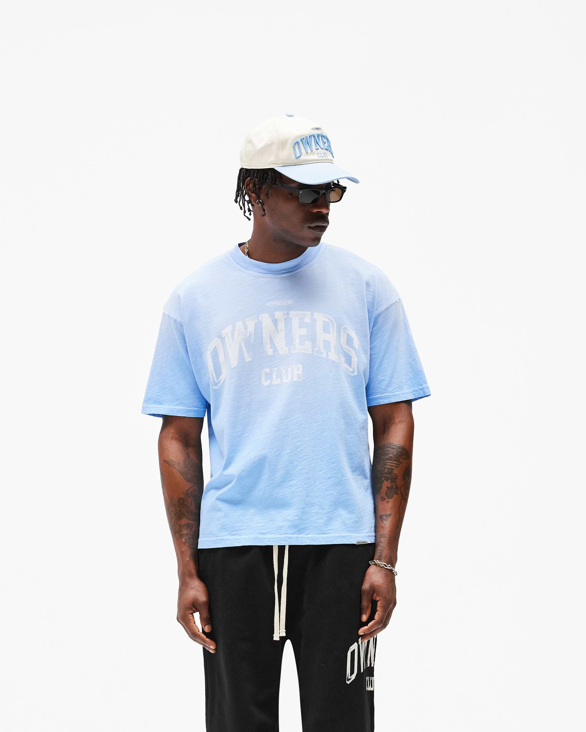 Represent Owners Club T-Shirt - Sky Blue