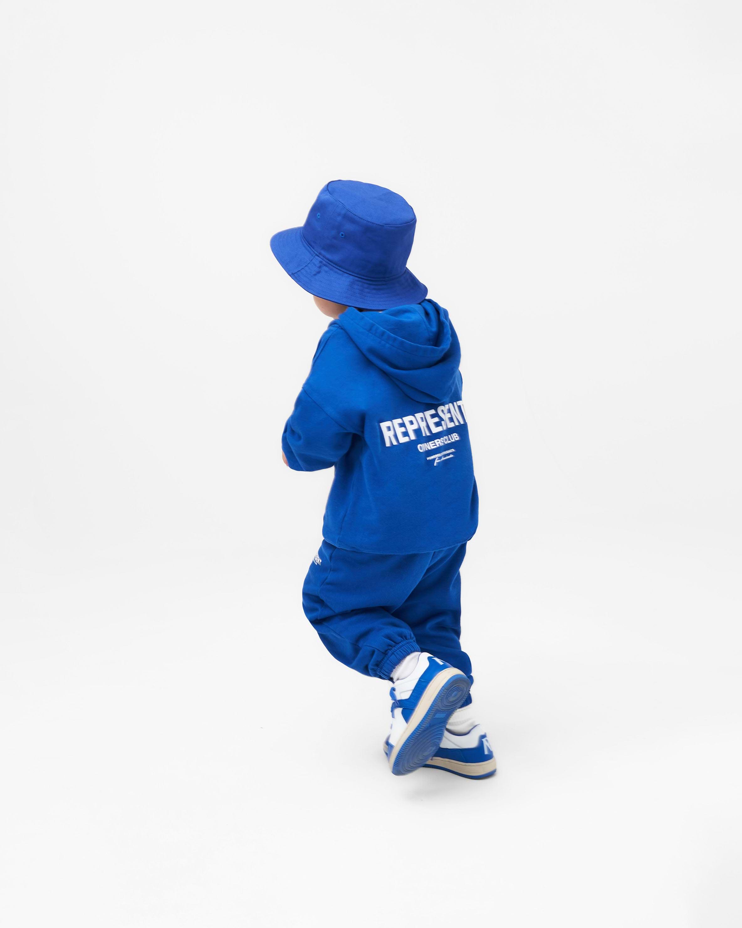 Represent Mini Owners Club Sweatpants | Cobalt Pants Owners Club | Represent Clo