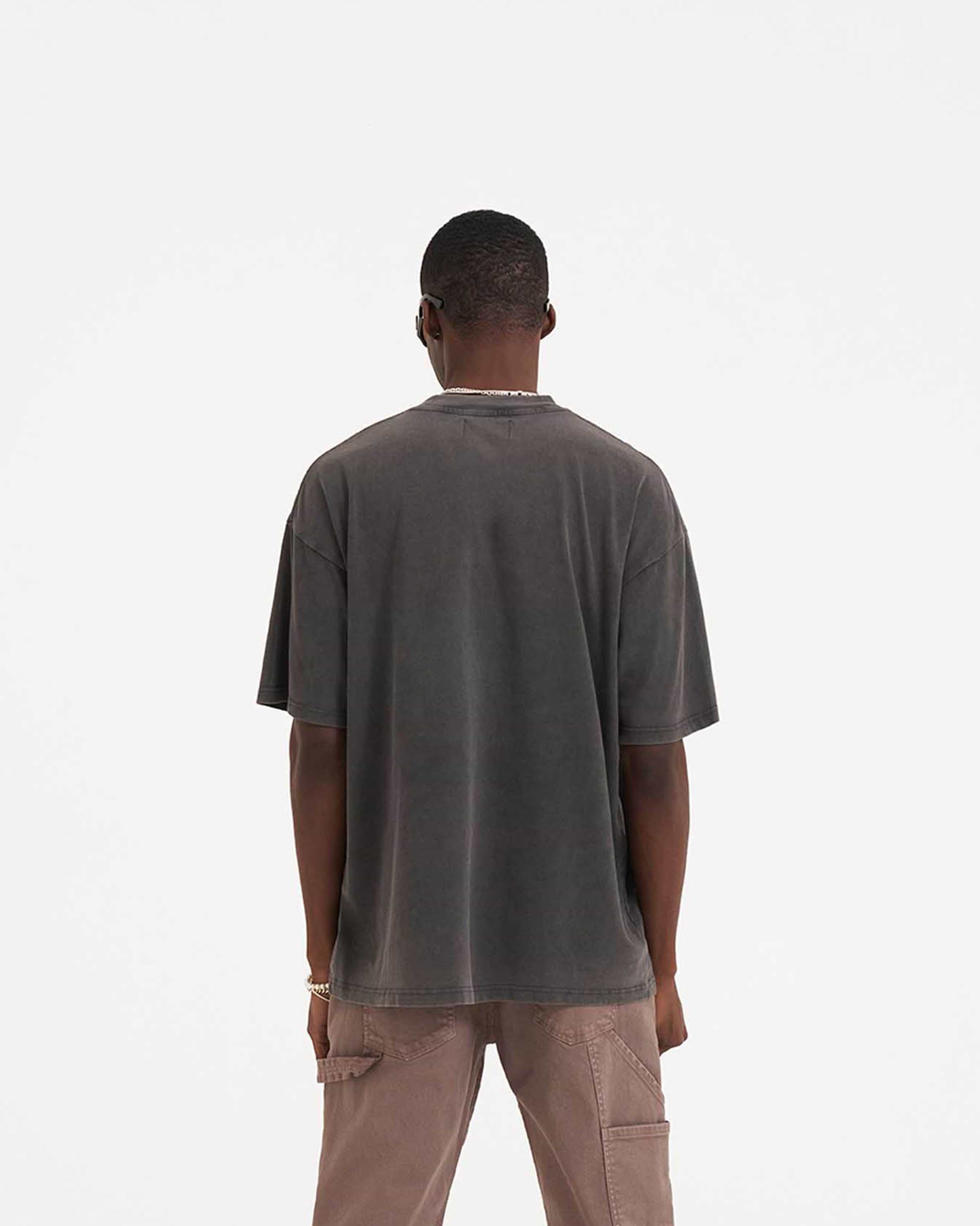 Shark Jaws T-Shirt | Vintage Grey T-Shirts SS23 | Represent Clo