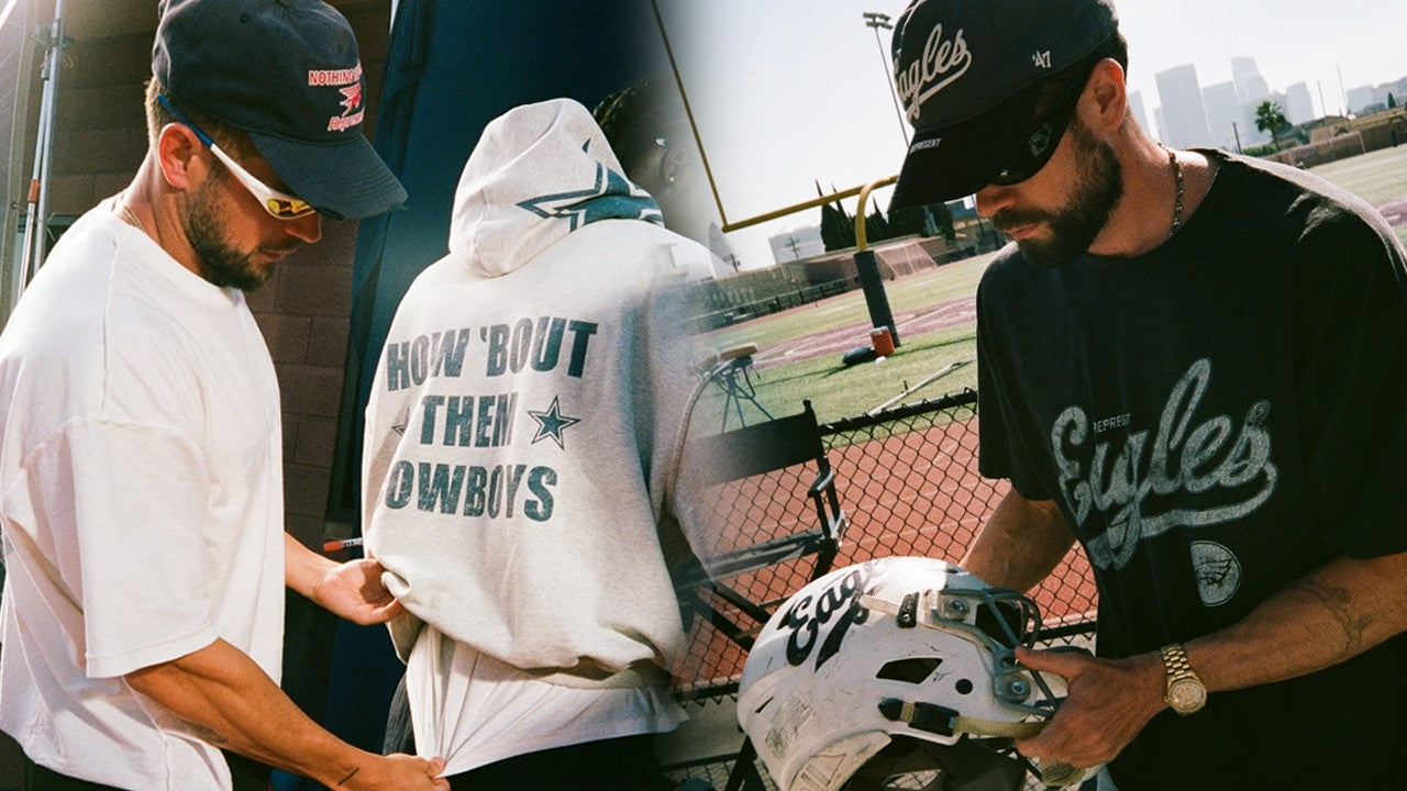 Shooting The Represent X NFL Collab