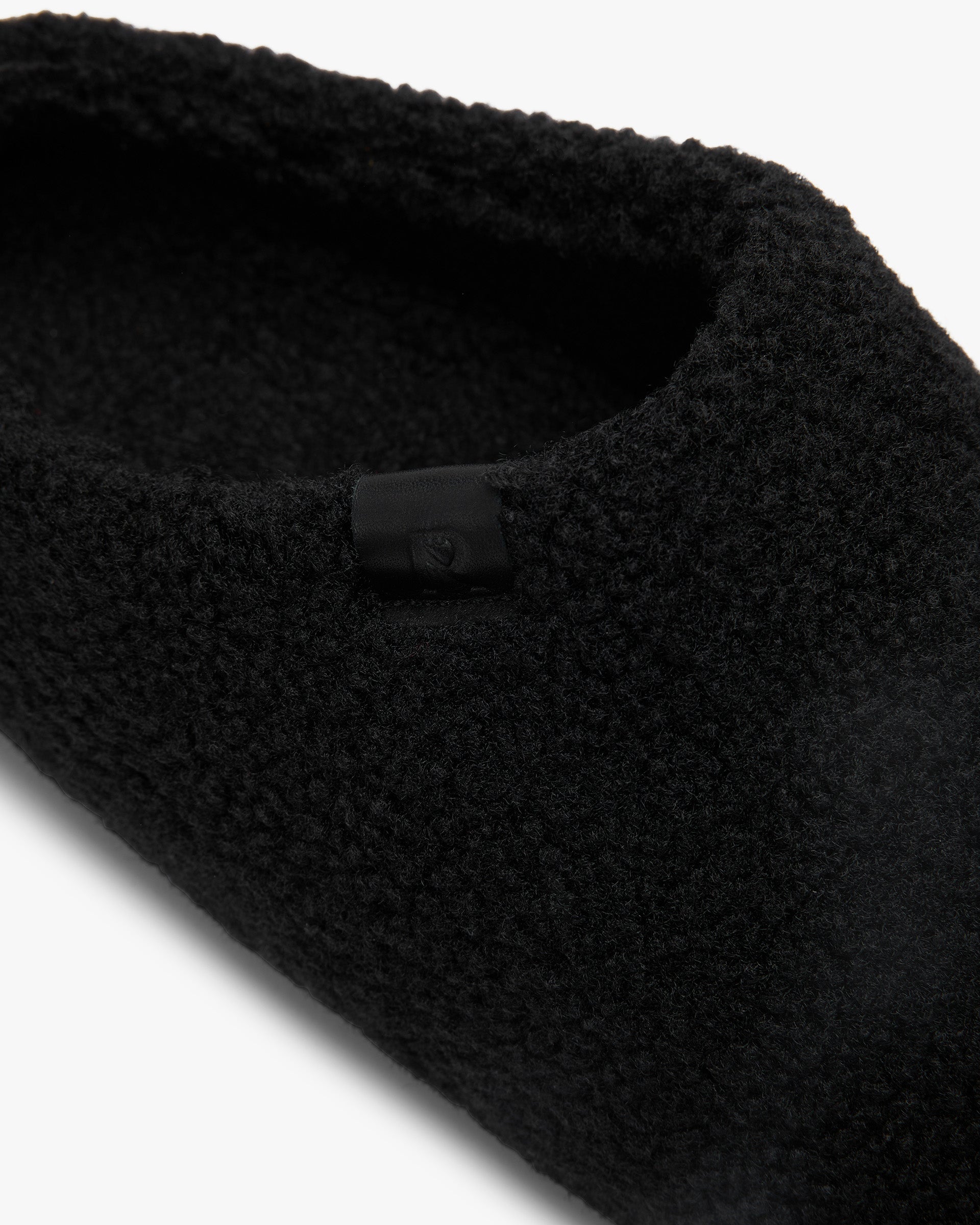 Fluffy Mule - Black