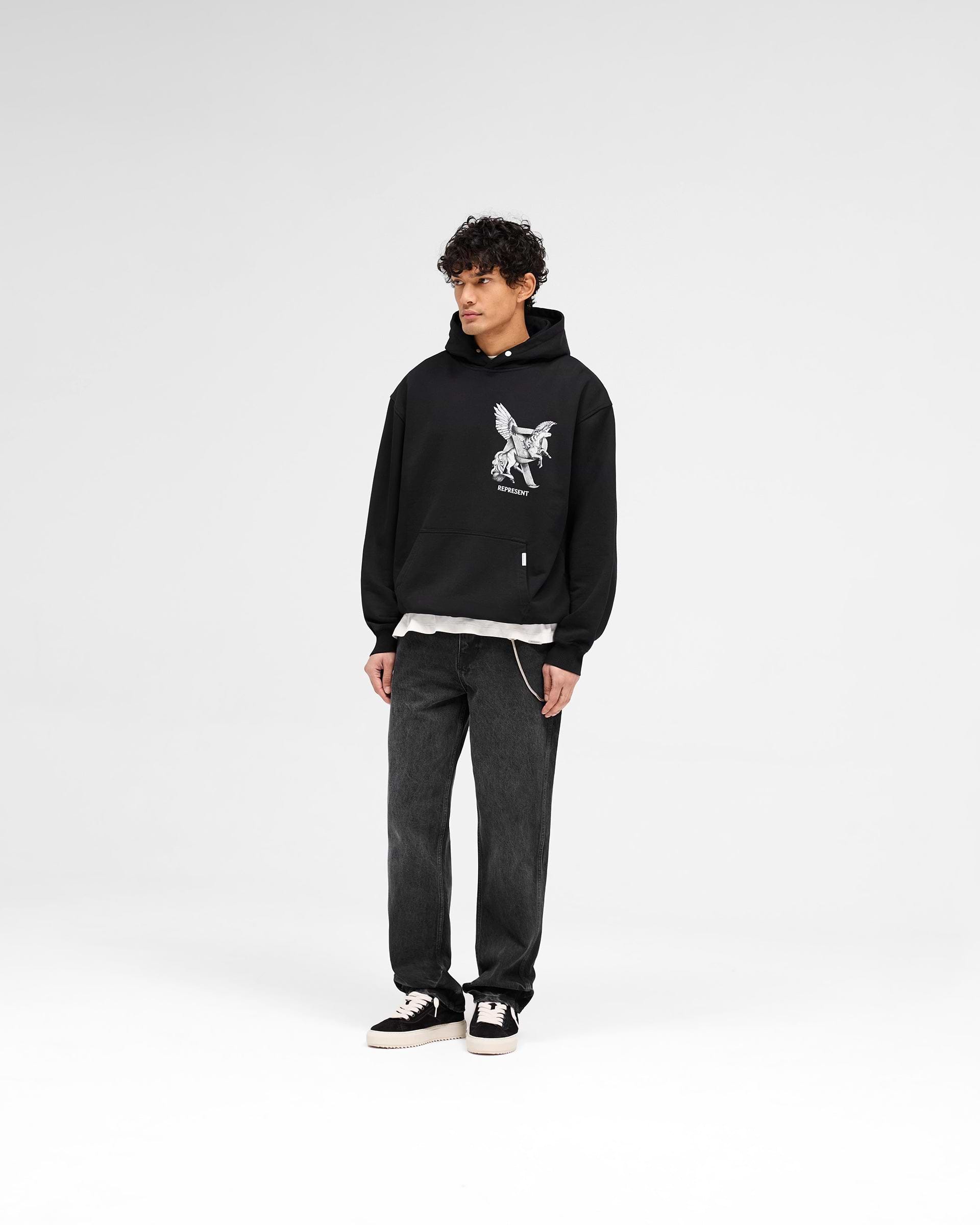 Elegance In Motion Hoodie - Noir de jais