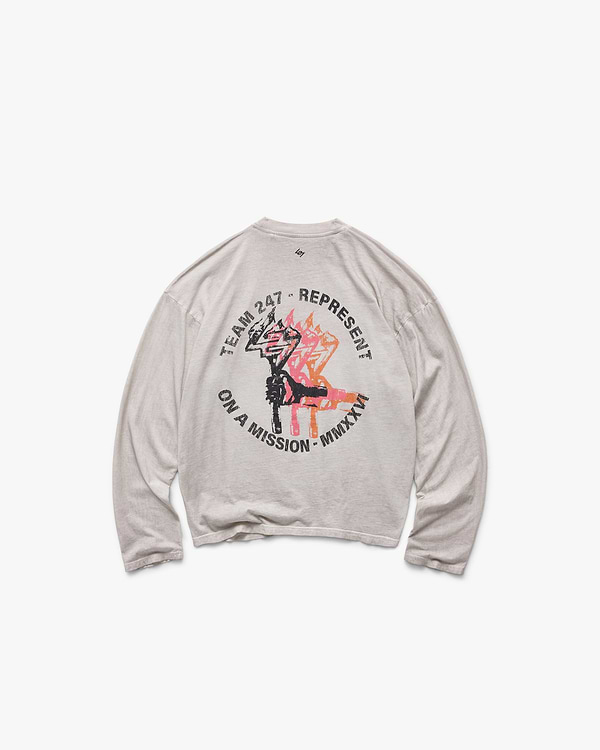 247 Torch Boxy Long Sleeve T-Shirt