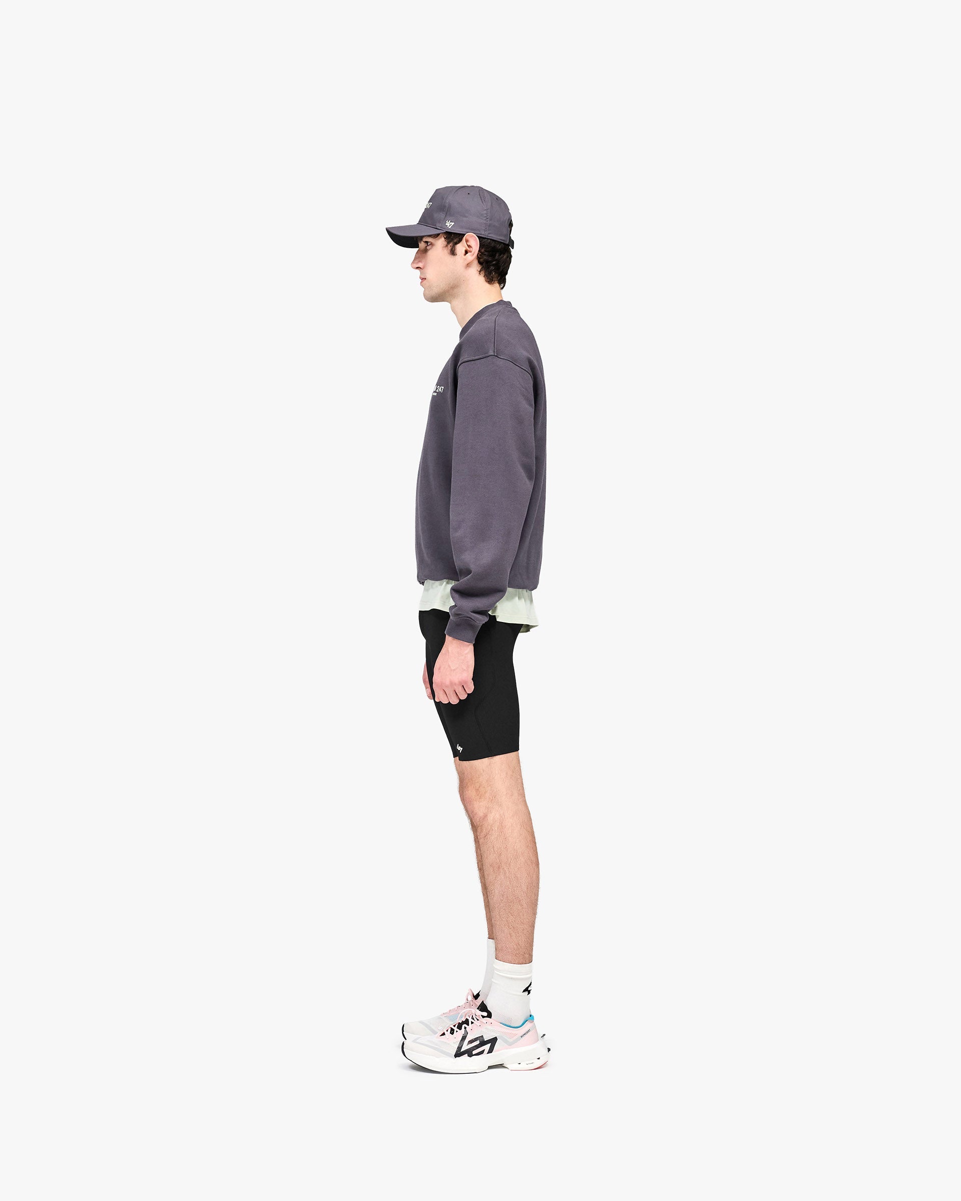 Team 247 Oversized Sweater - Graphene