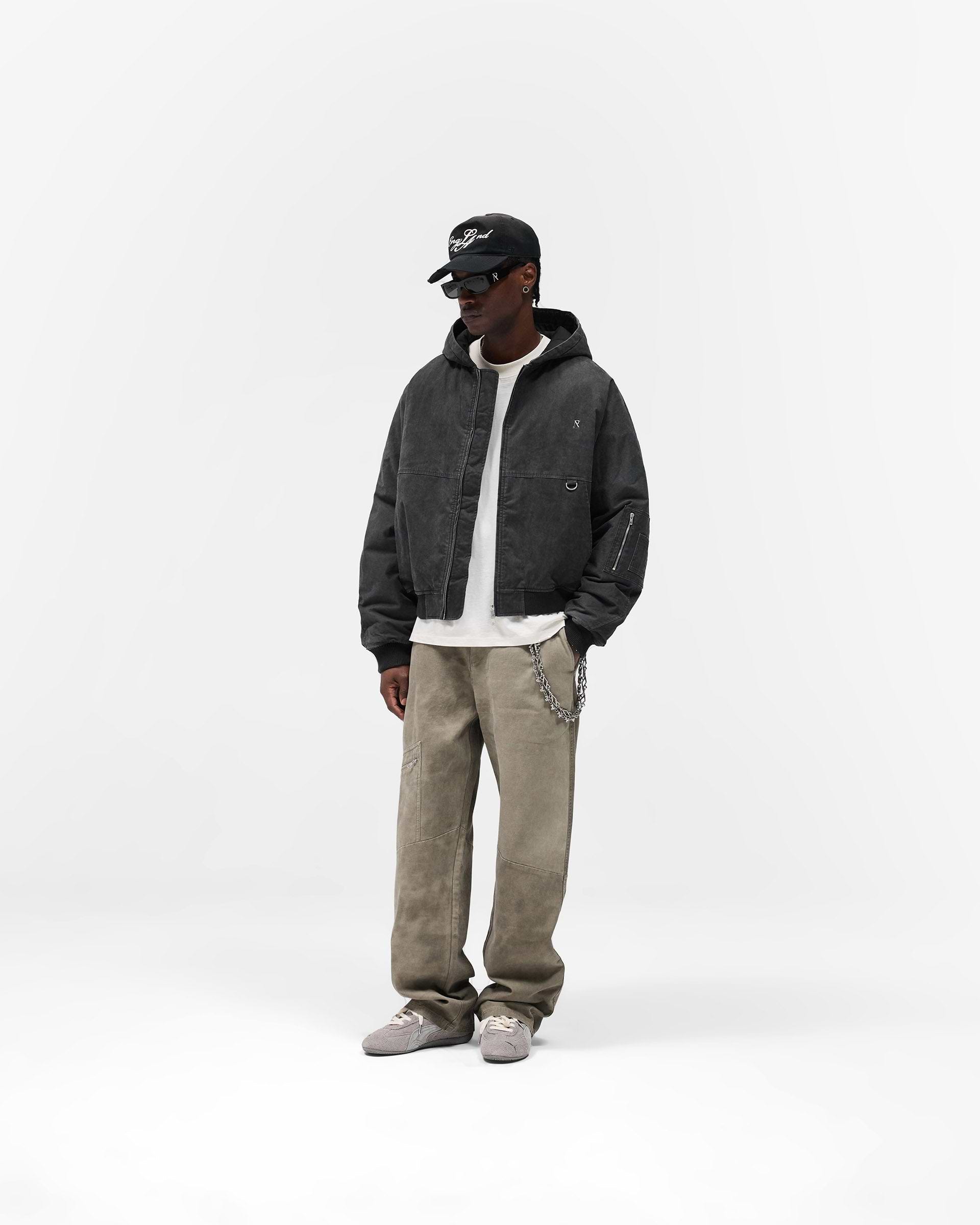 Cotton Workwear Pant - Dark Olive