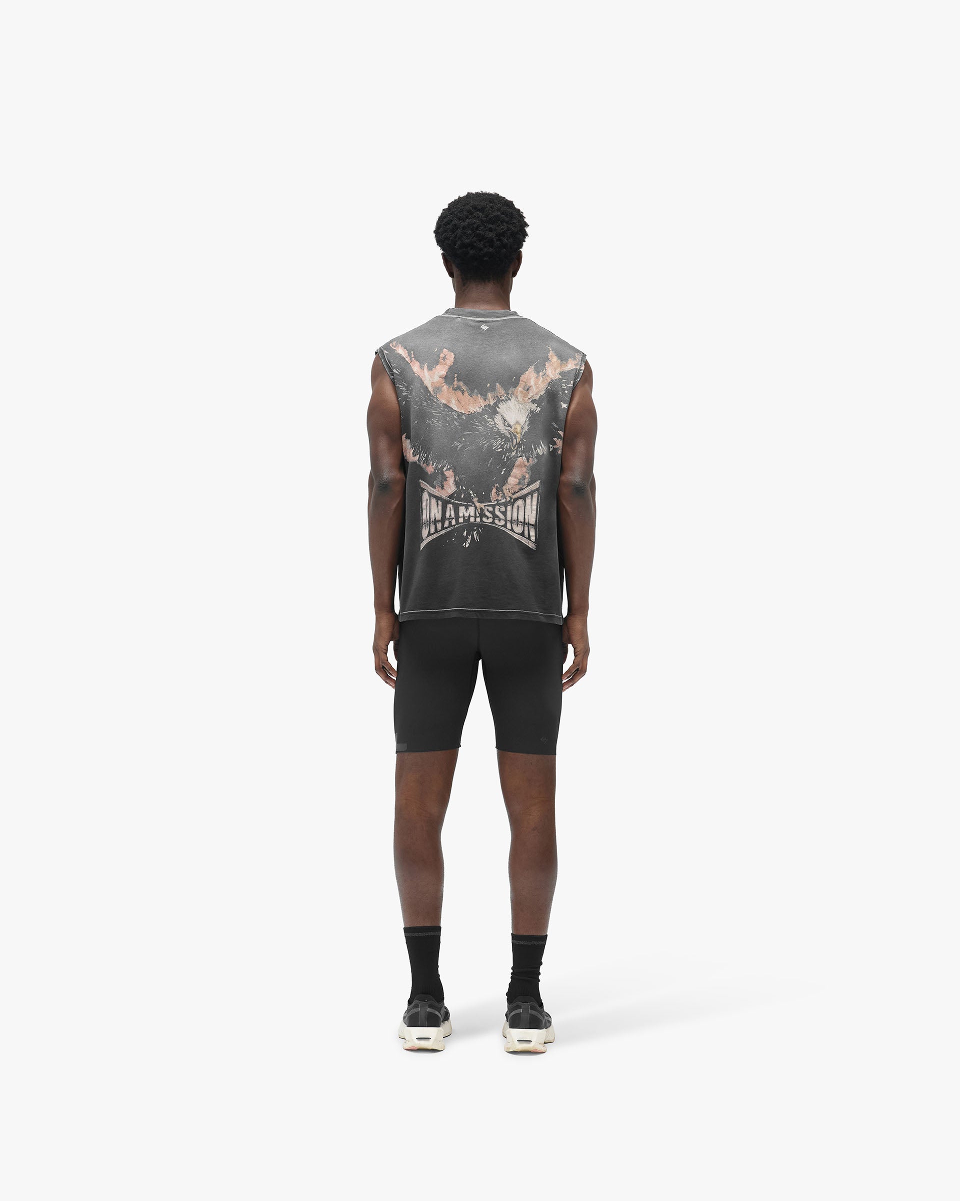 247 Ignite Oversized Tank - Vintage Black
