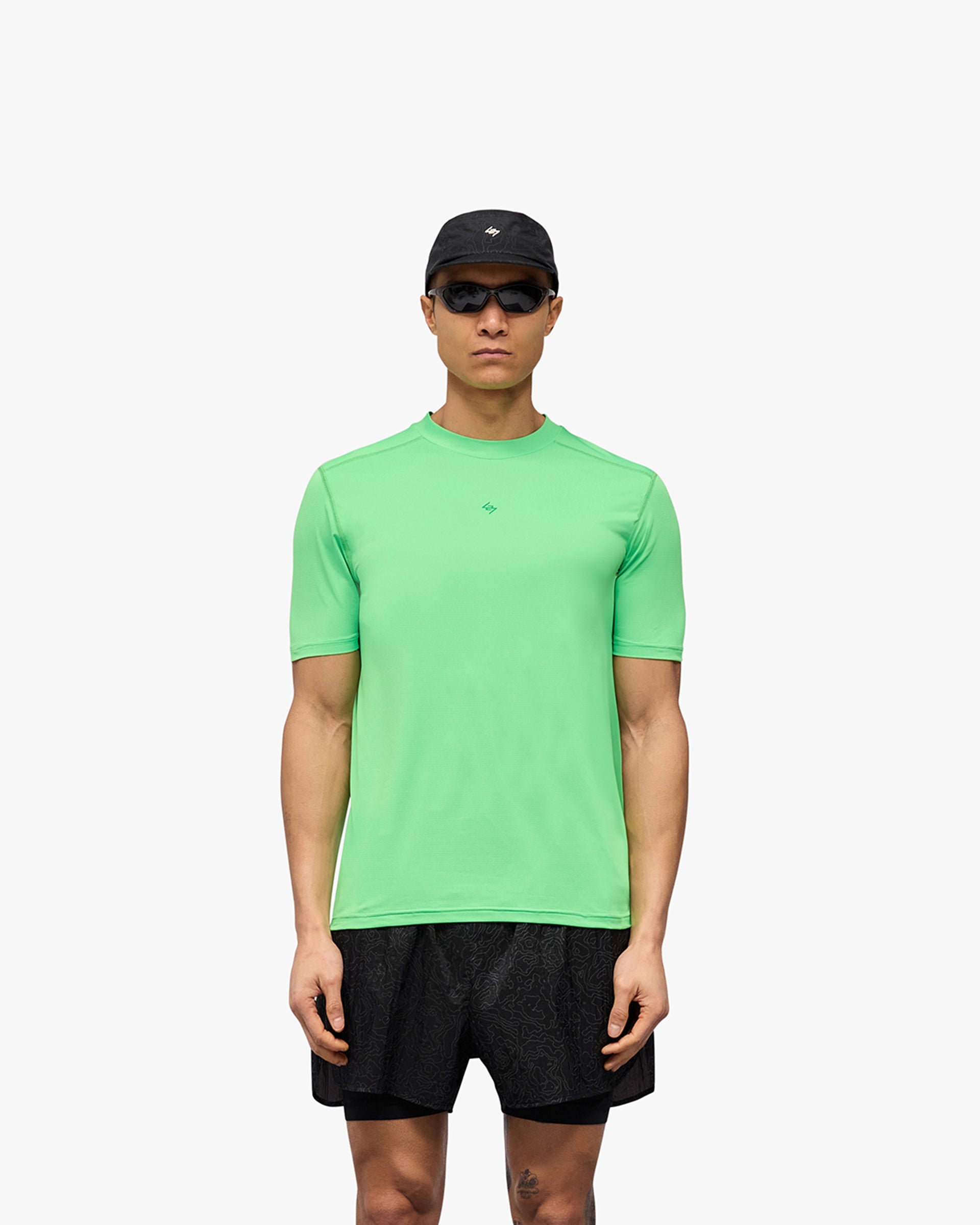 247 Contour Run T-Shirt - Verde Velocidad