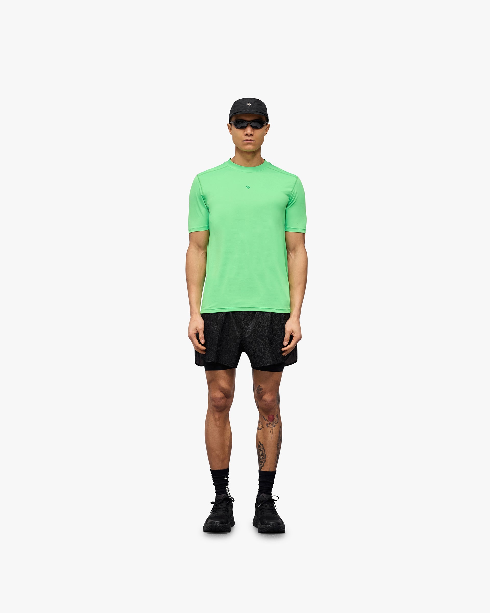 247 Contour Run T-Shirt - Verde Velocidad