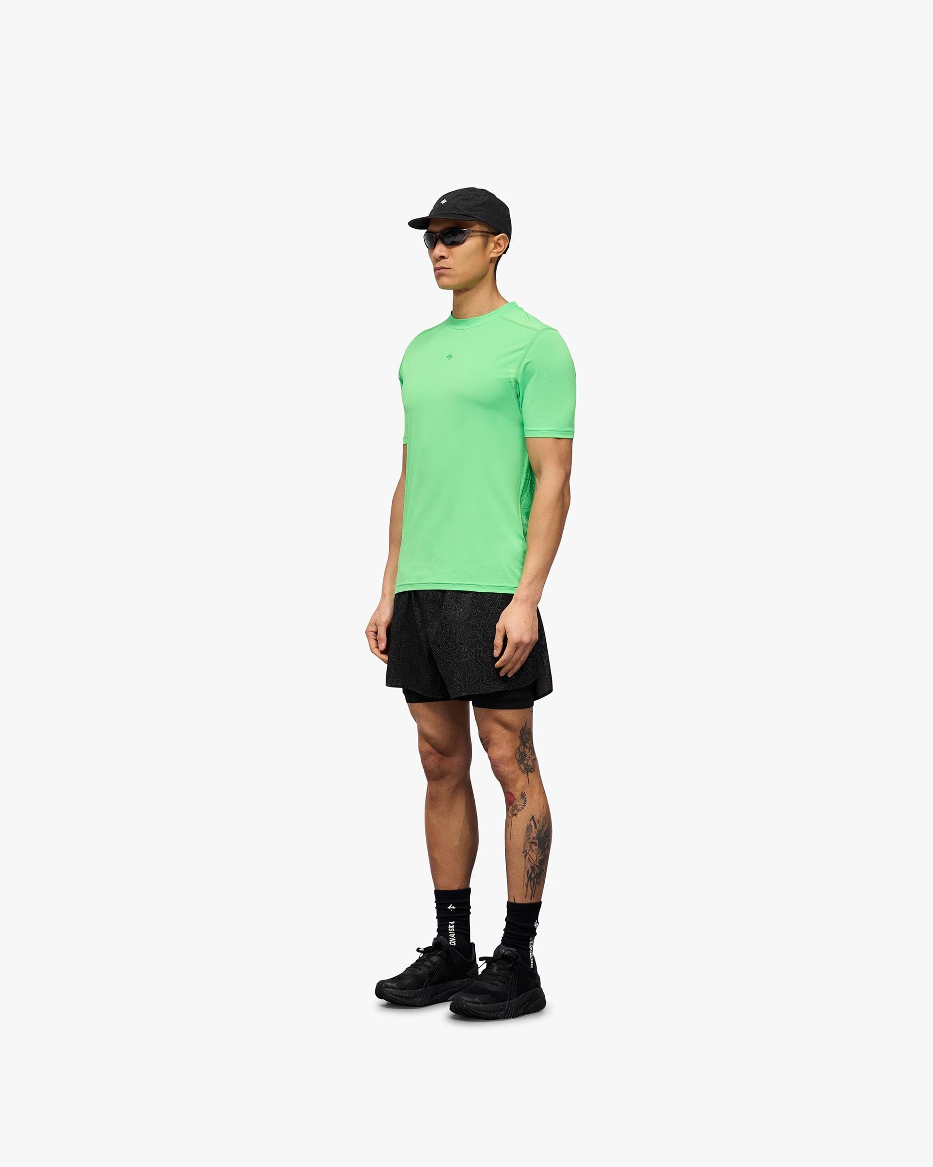 247 Contour Run T-Shirt - Verde Velocidad
