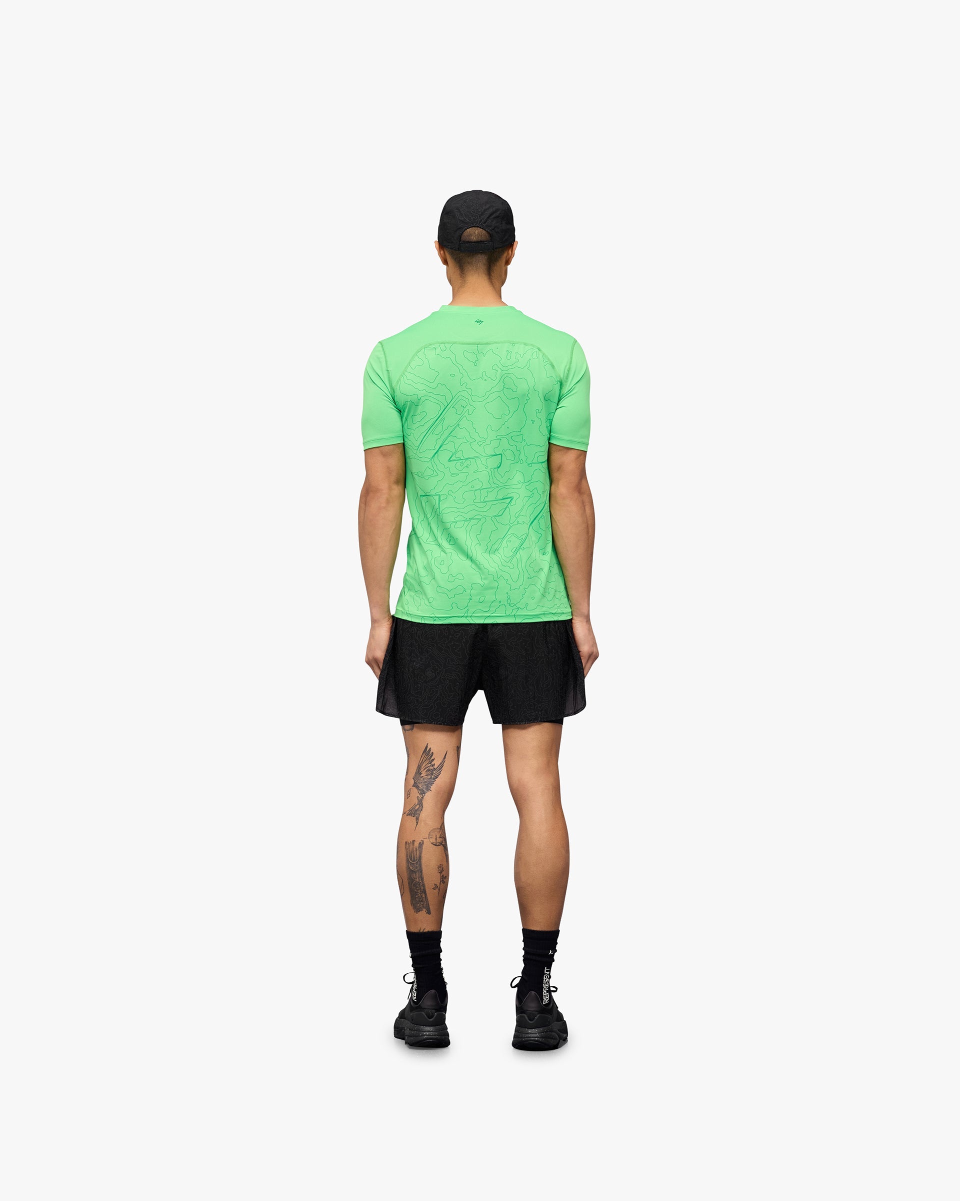 247 Contour Run T-Shirt - Verde Velocidad
