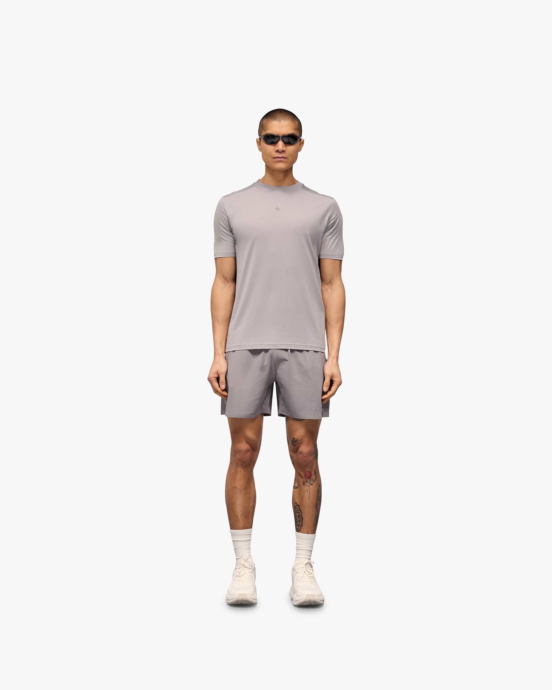 247 Contour Run T-Shirt - Titanio