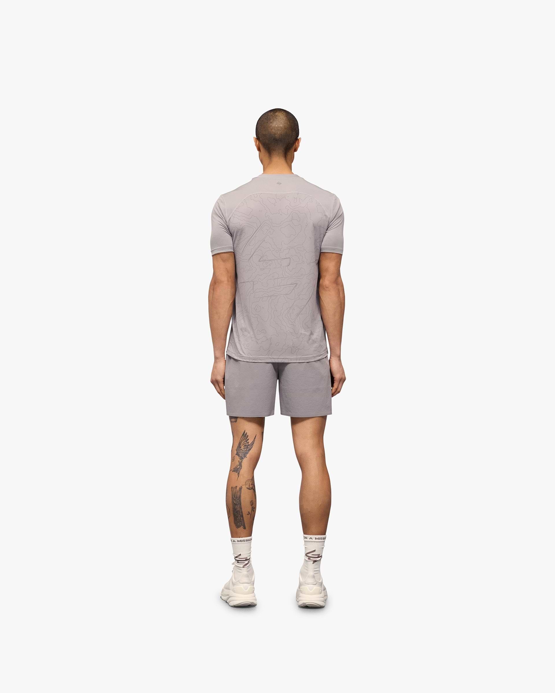 247 Contour Run T-Shirt - Titanio