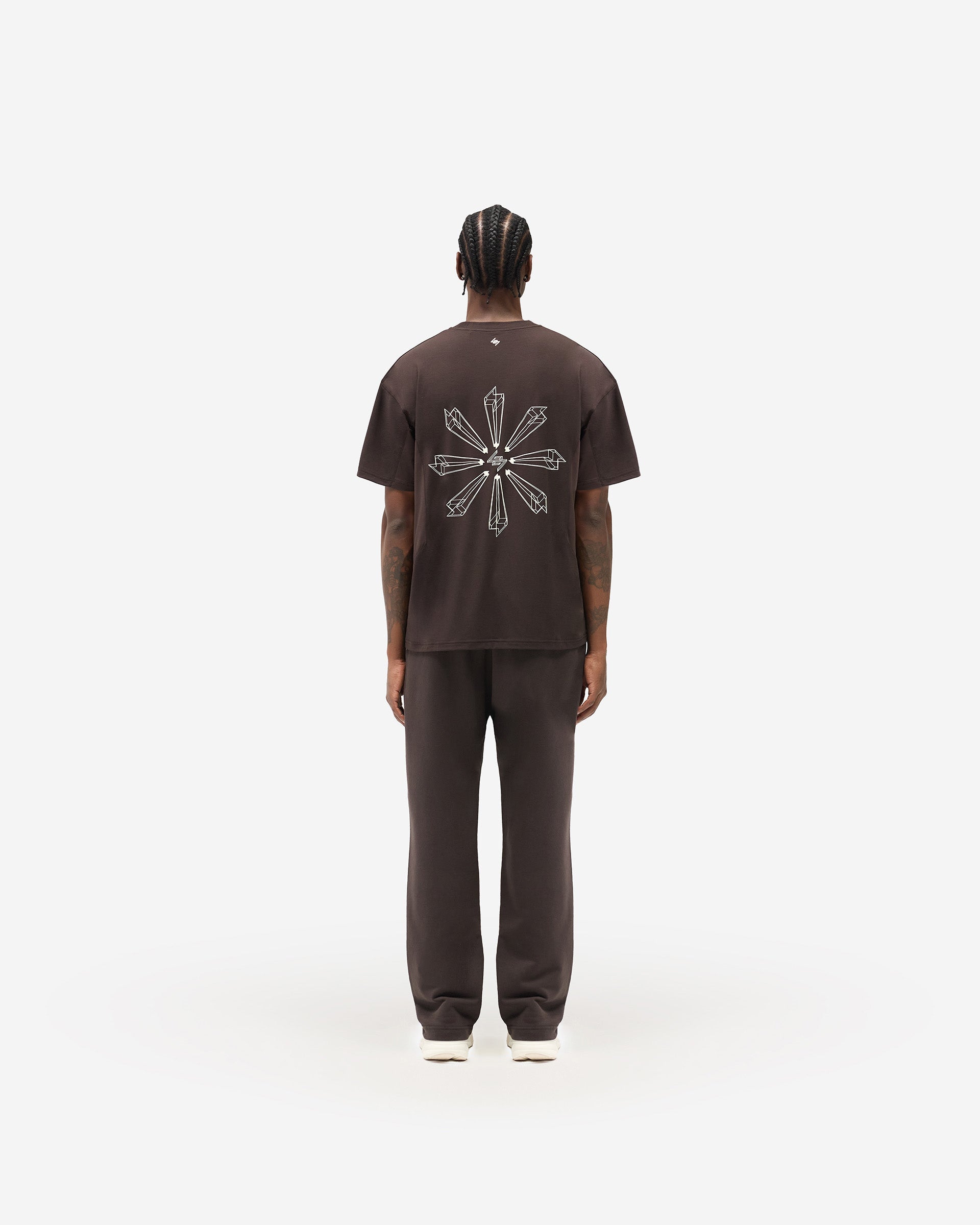 247 Uprising Oversized T-Shirt - Chocolate