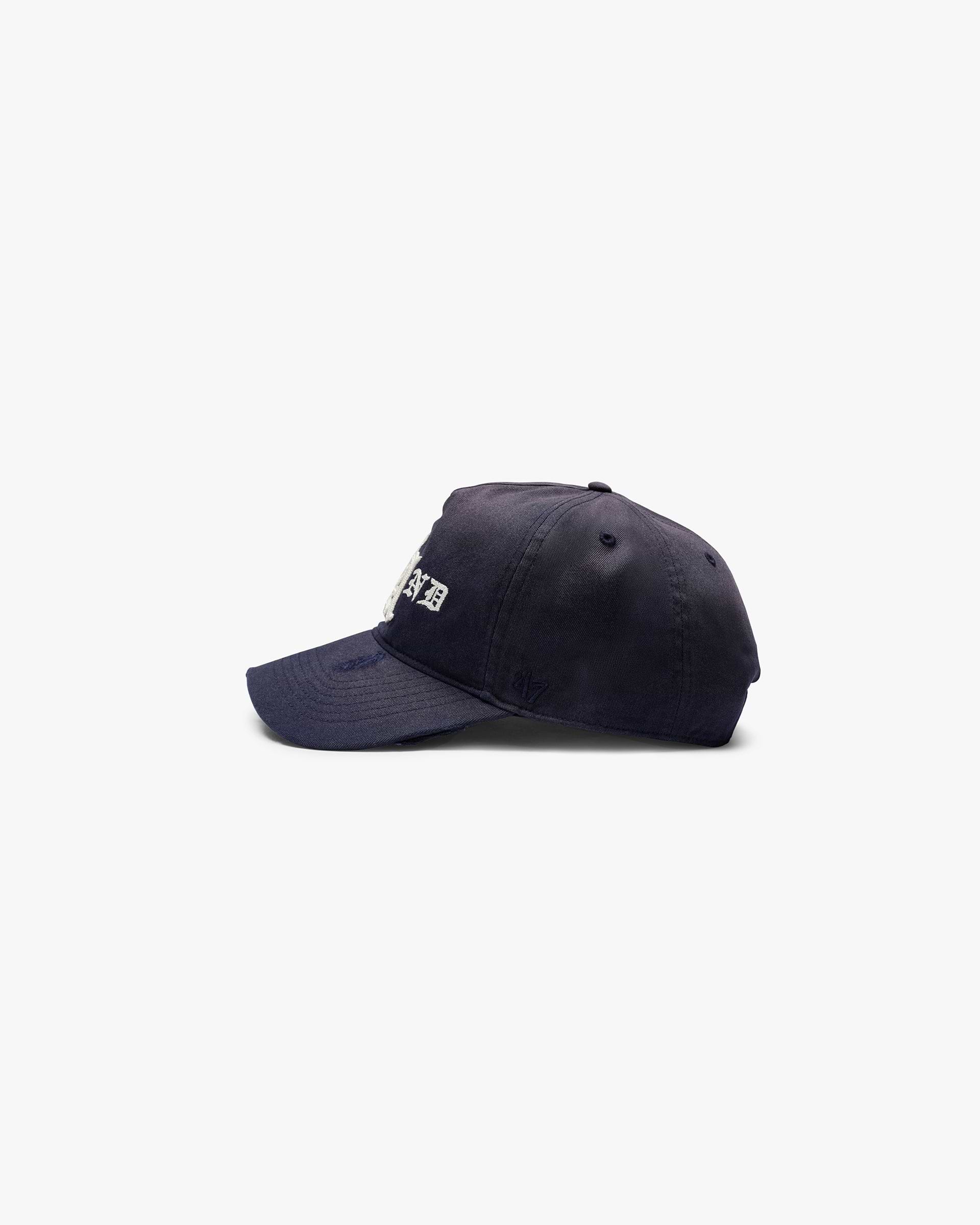 LA England Old English Cap - Gewaschenes Marineblau