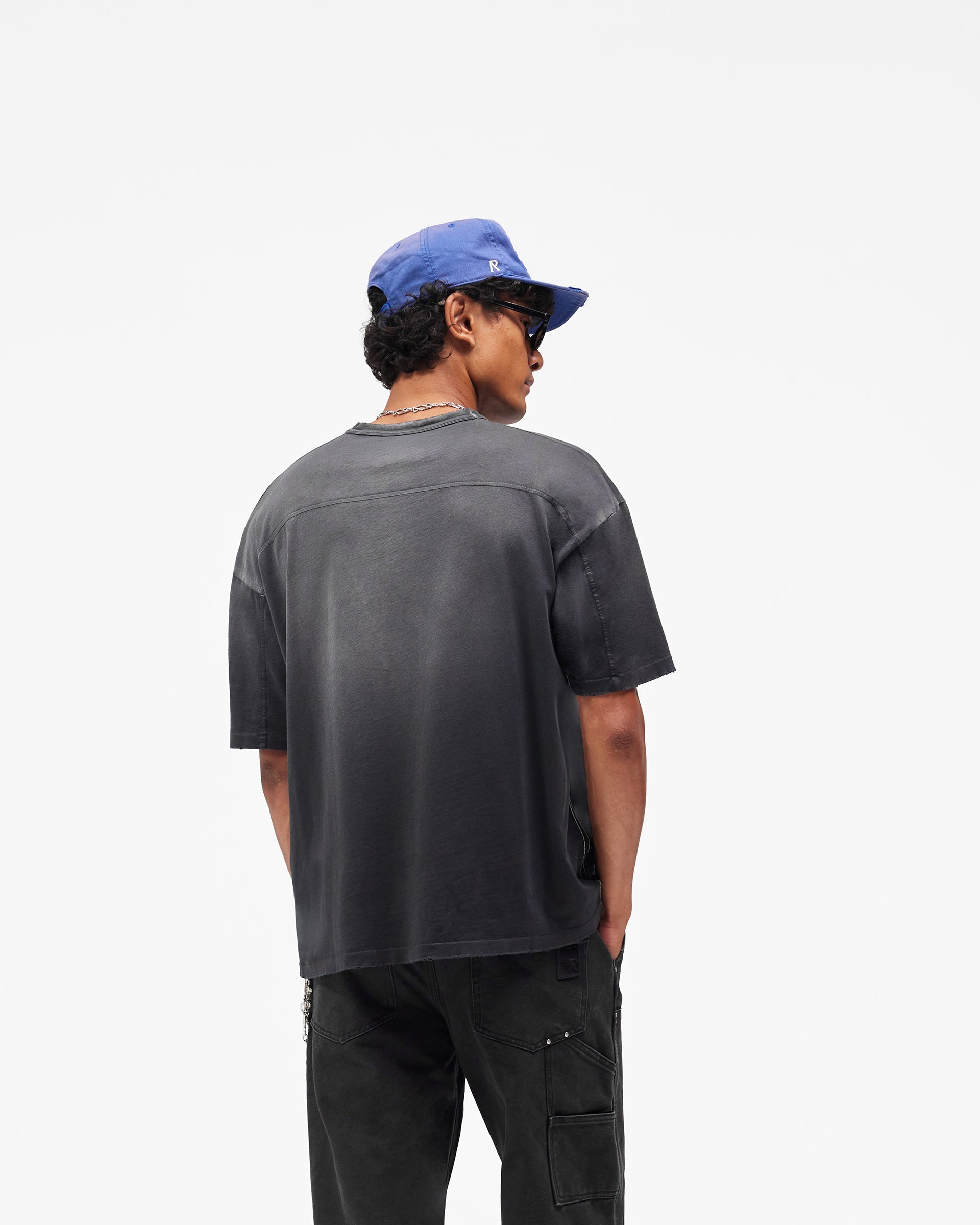 Los Angeles Dodgers x Represent T-Shirt - Stained Black