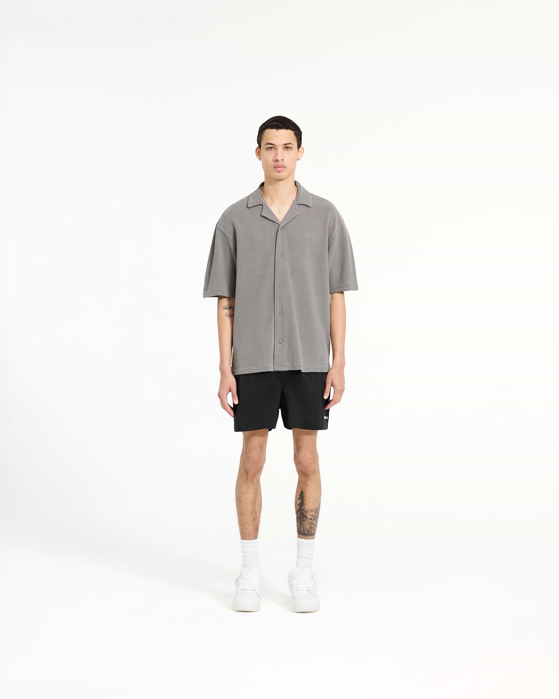 Waffle Shirt - Gris Supremo