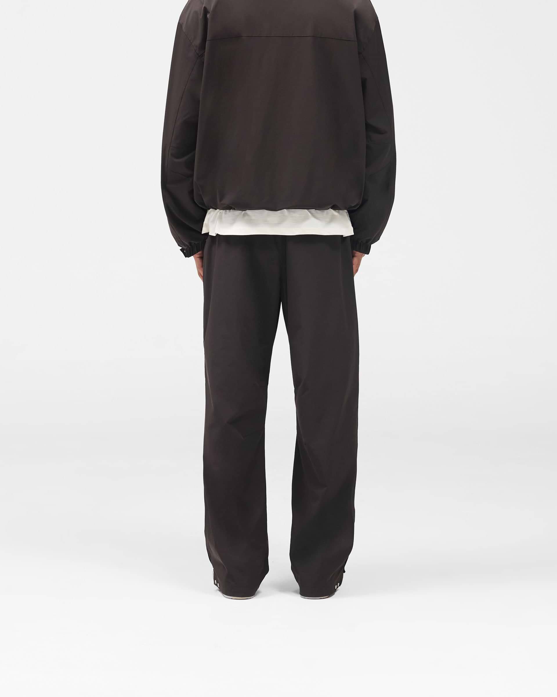Initial Nylon Track Pant - Coffee