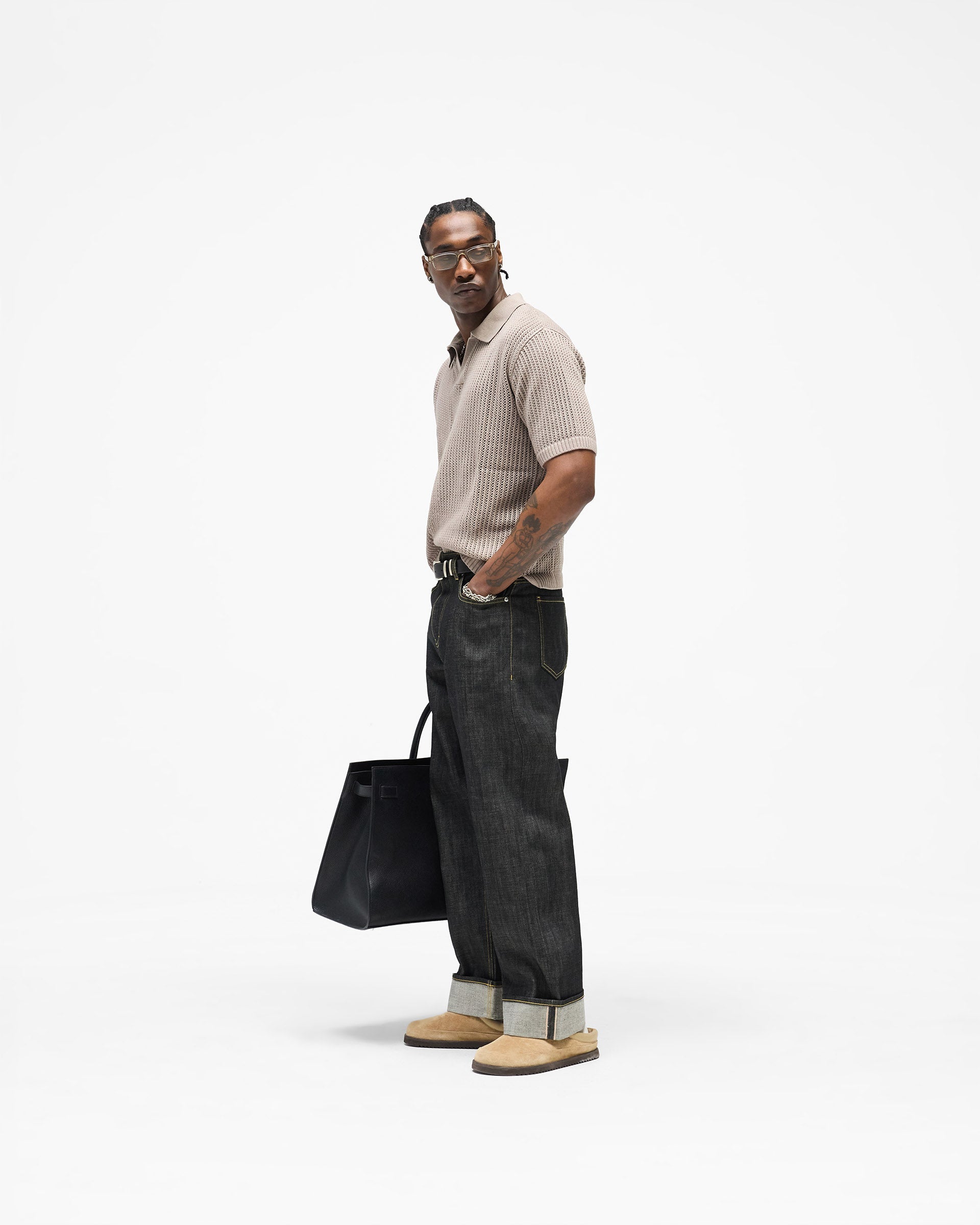 Beverly Knit Polo - Vintage Khaki