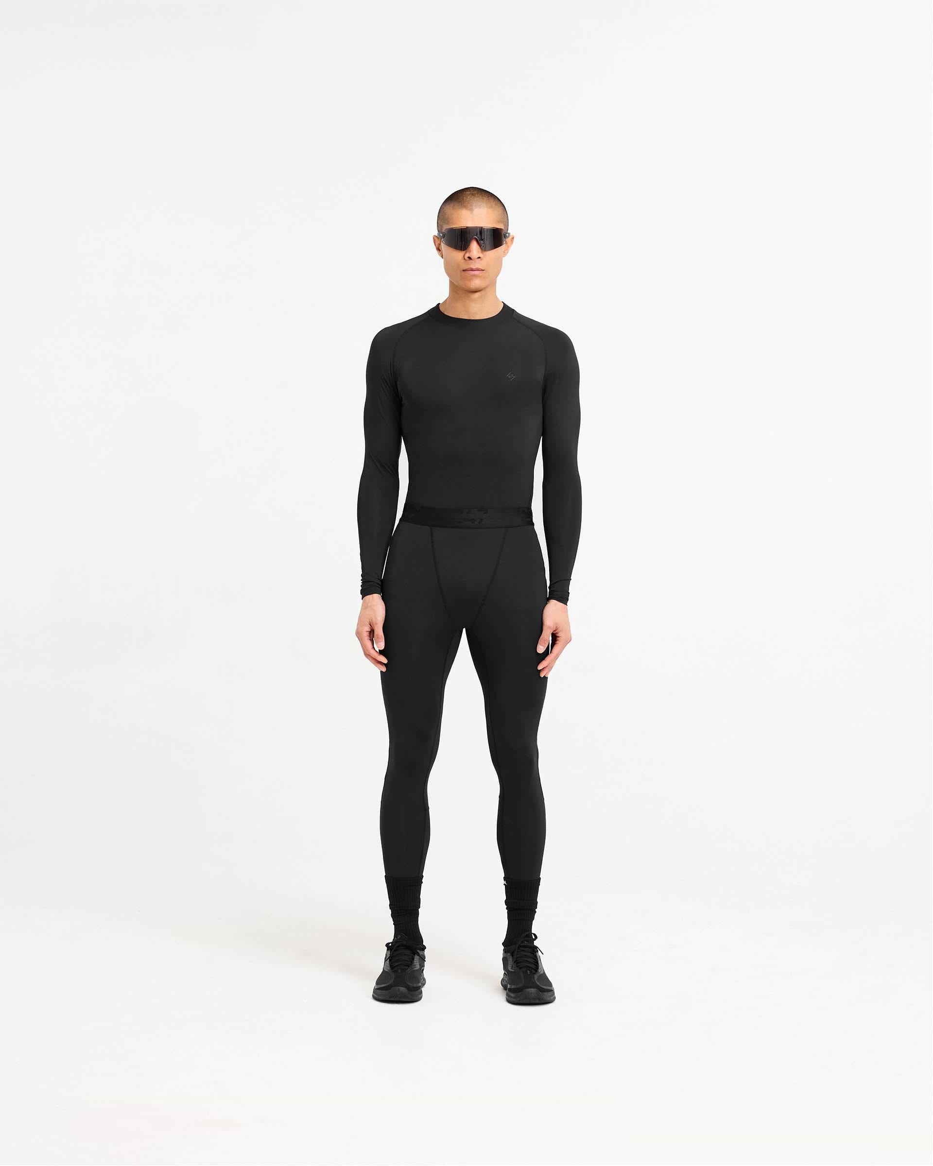 247 Compound Long Sleeve T-Shirt - Negro
