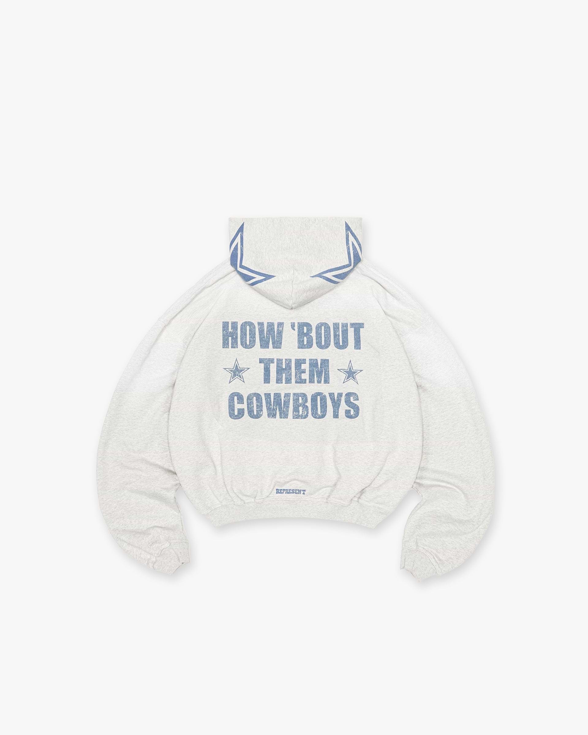 Dallas Cowboys x Represent Hoodie - Cream Marl