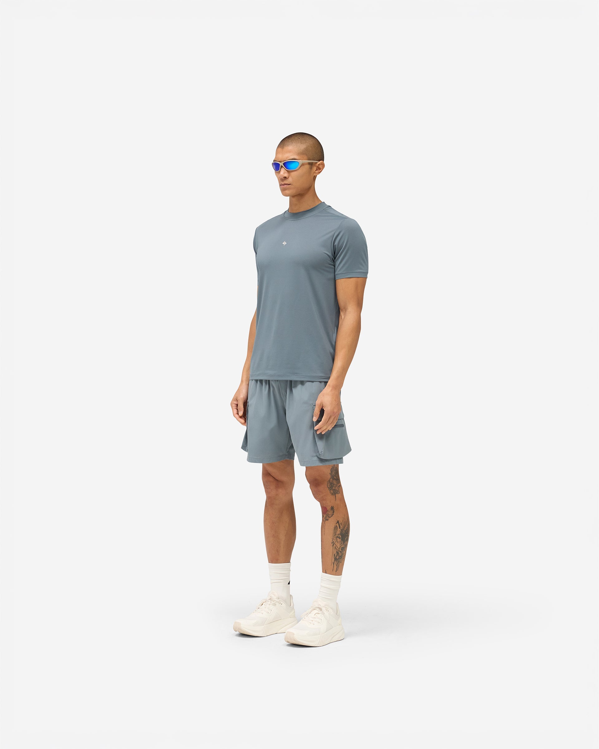 247 DNA Mesh T-Shirt - Dusky Navy