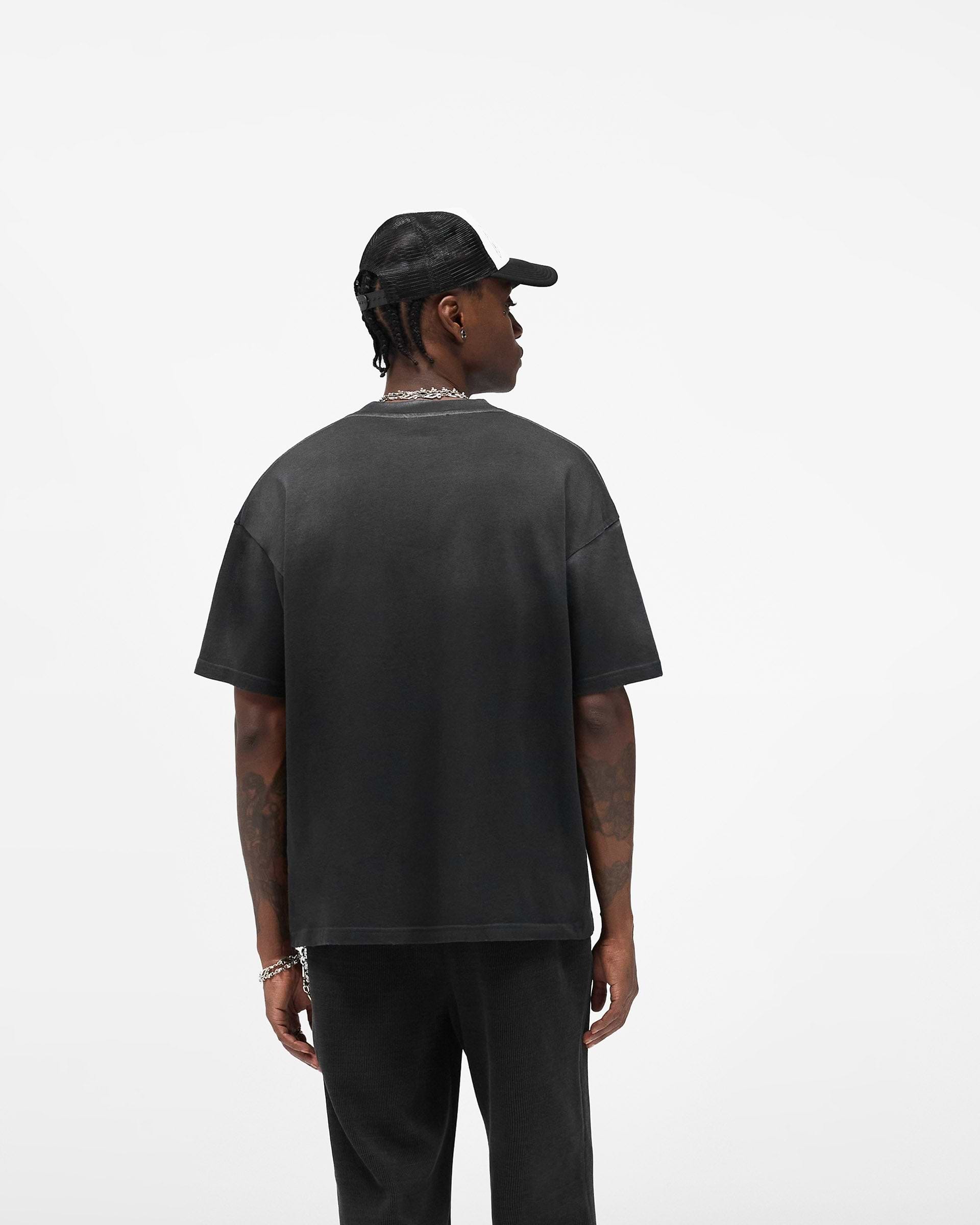 Legacy Crest T-Shirt - Stained Black