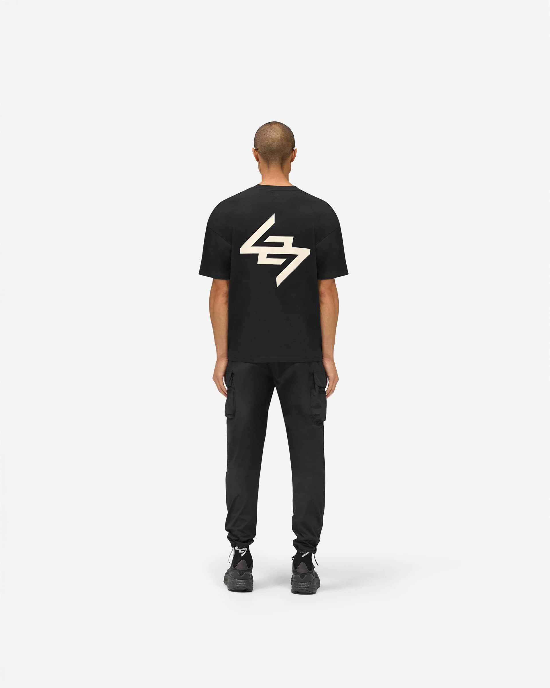 247 DNA Graphic T-Shirt - Jet Black