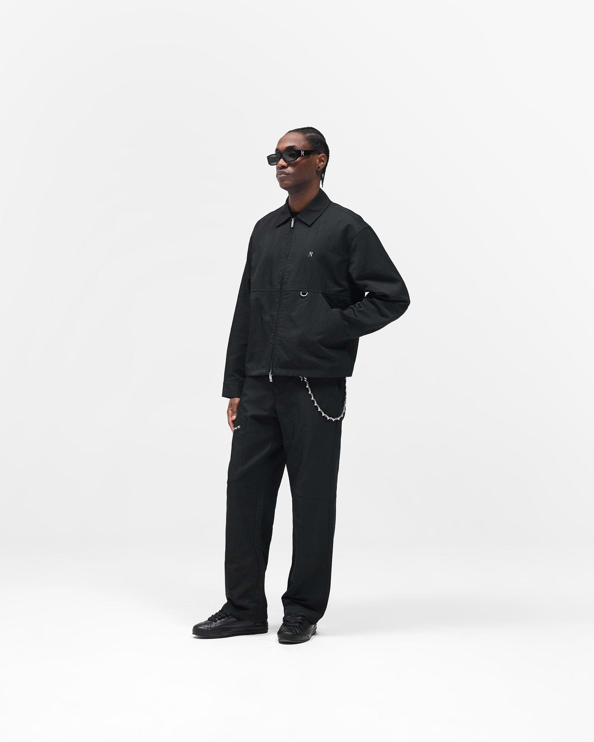 Nylon Workwear Pant - Jet Black