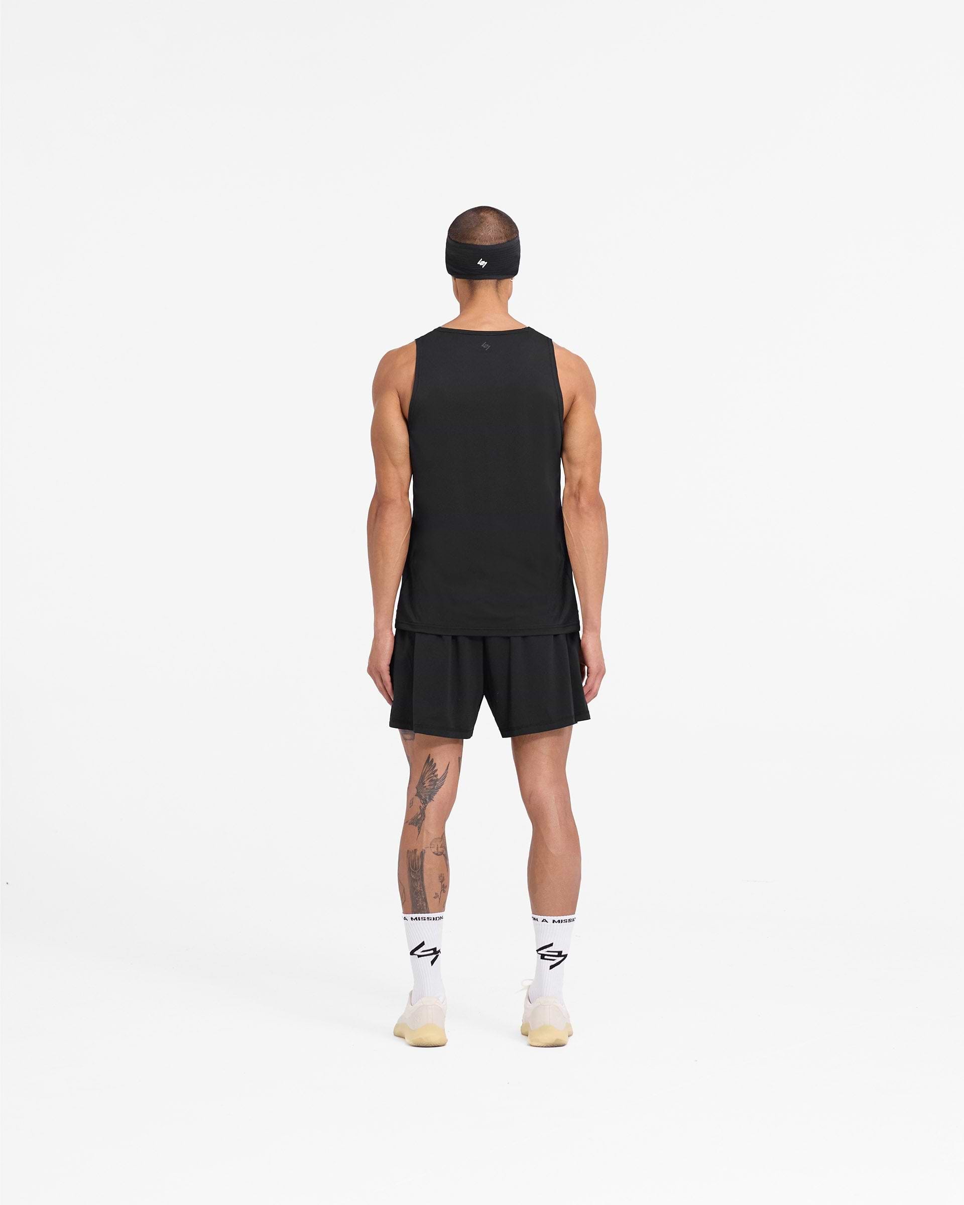 247 DNA Mesh Vest - Jet Black