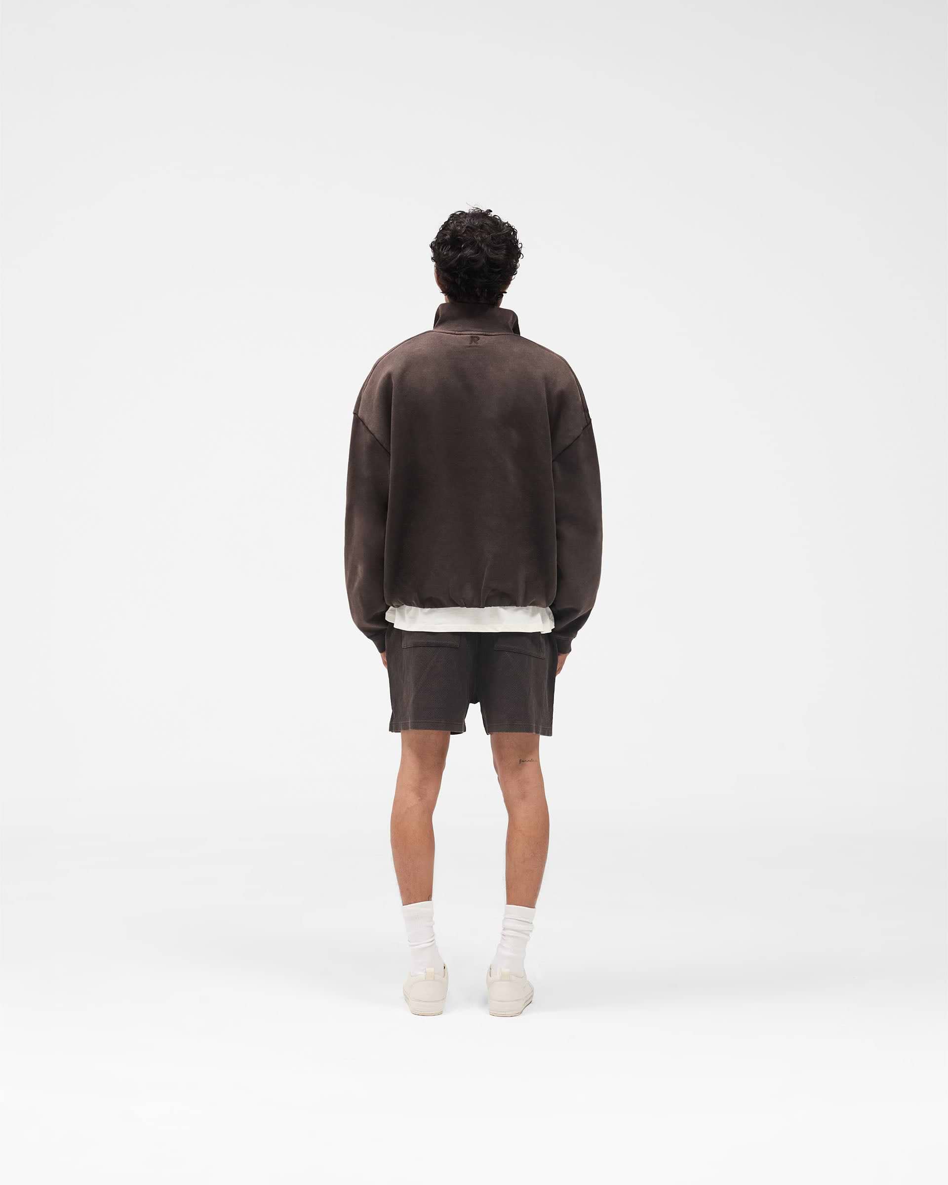 Initial Mesh Shorts - Coffee