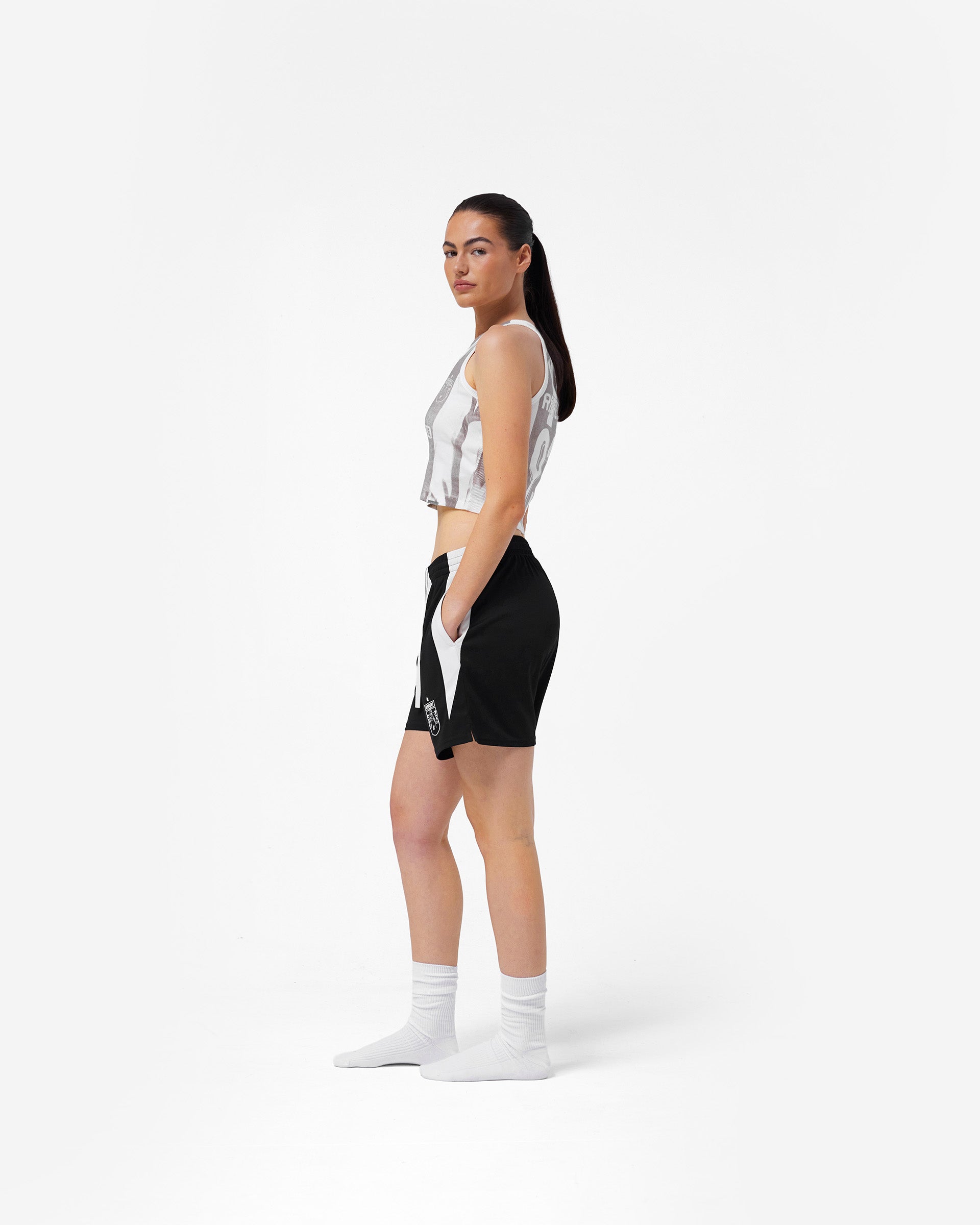 Printed Vest - Flat White