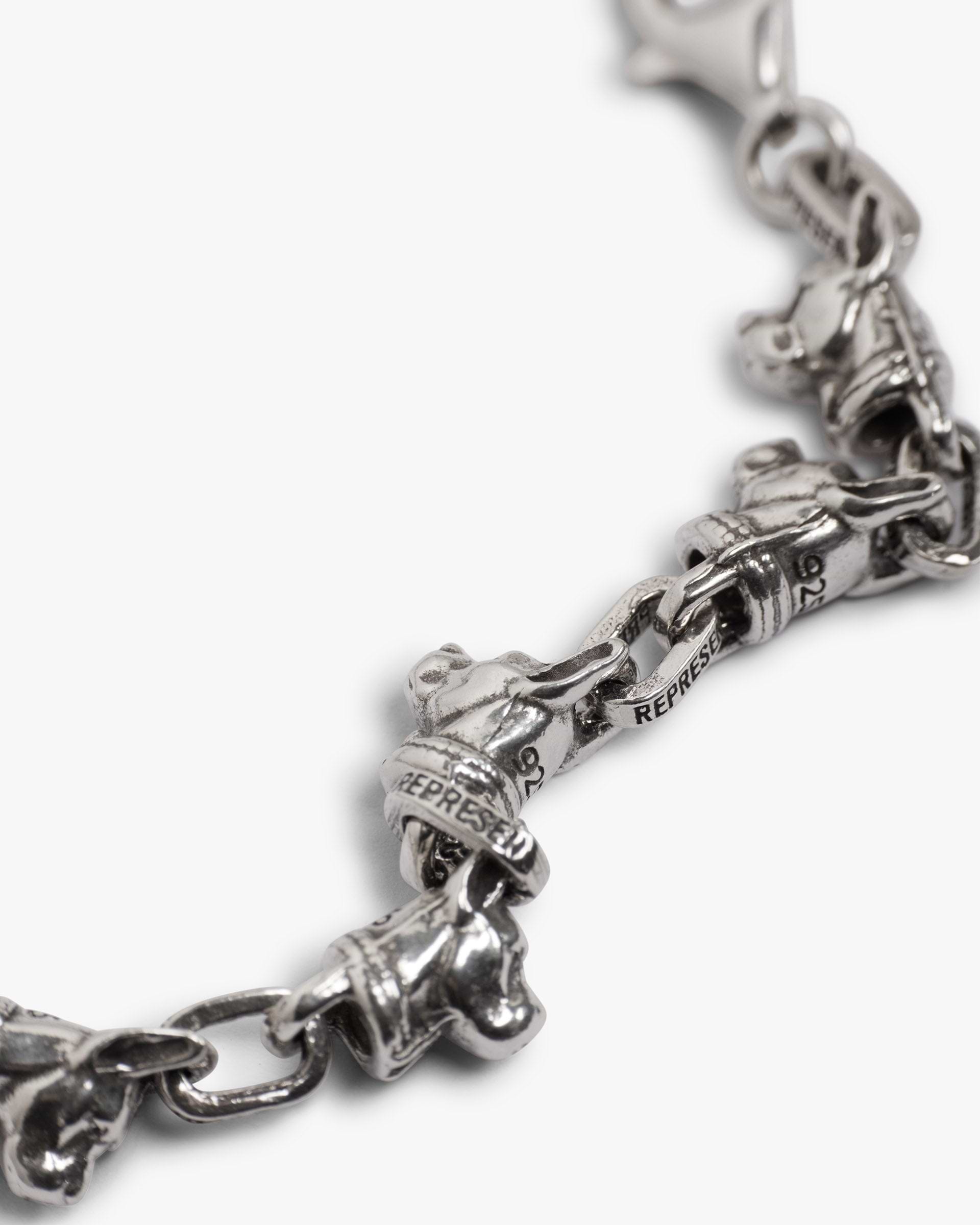 Doberman Trouser Chain - Silver