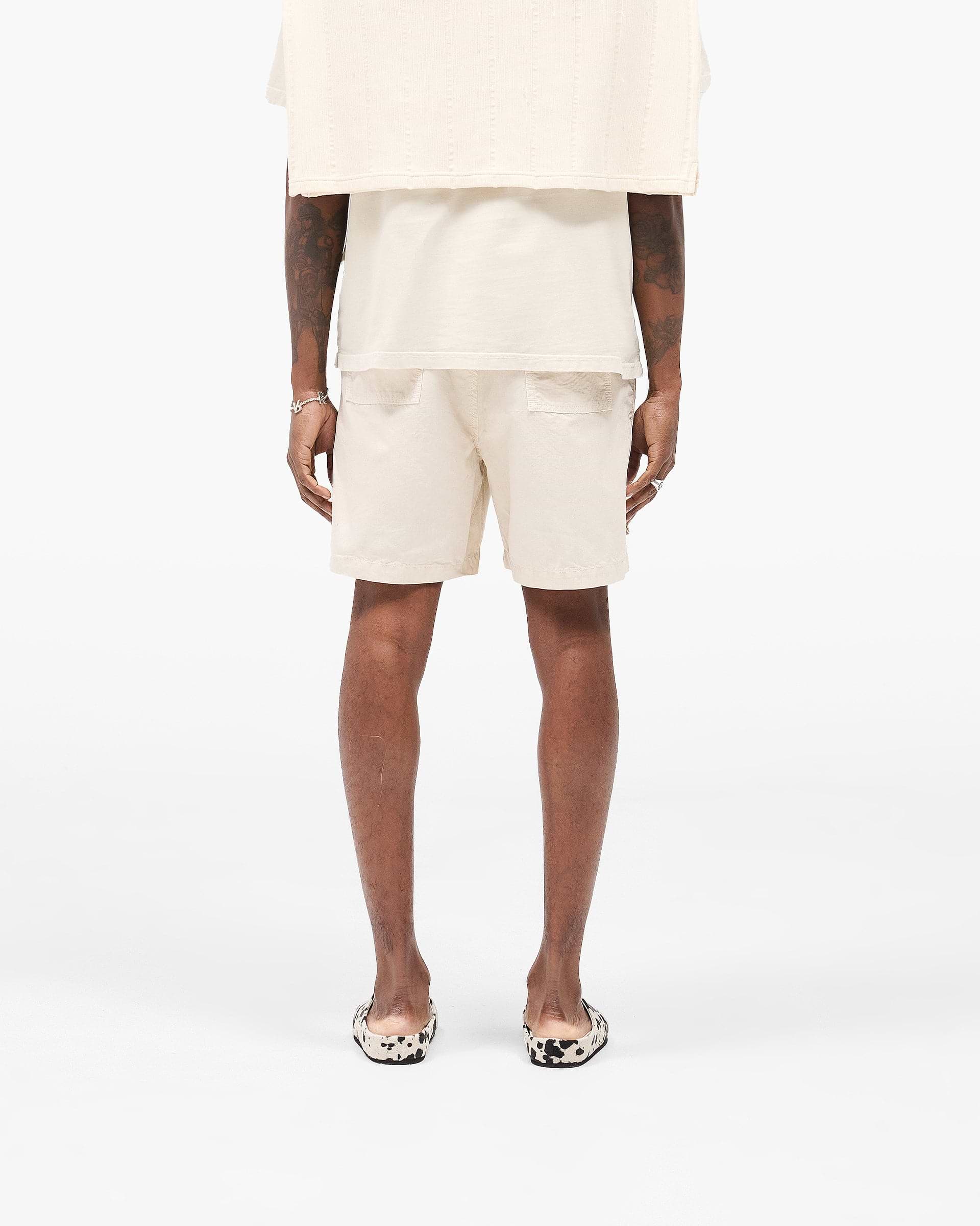 Front Pocket Cargo Short - Champagner
