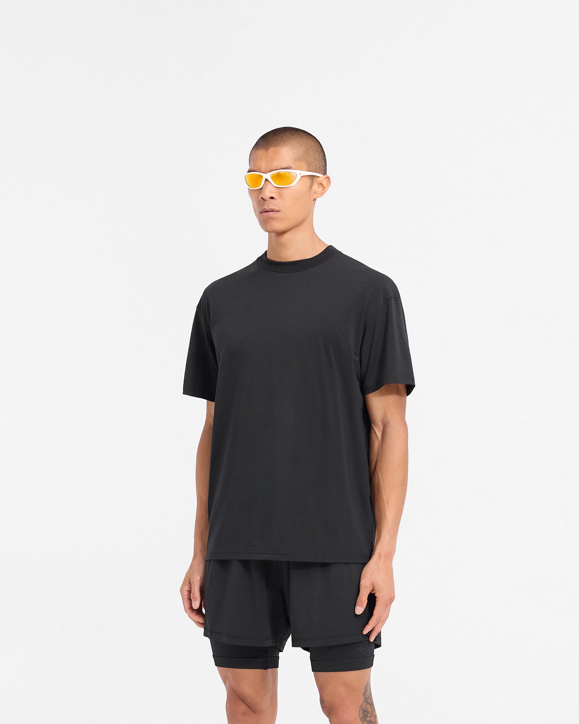 247 DNA Oversized T-Shirt - Jet Black