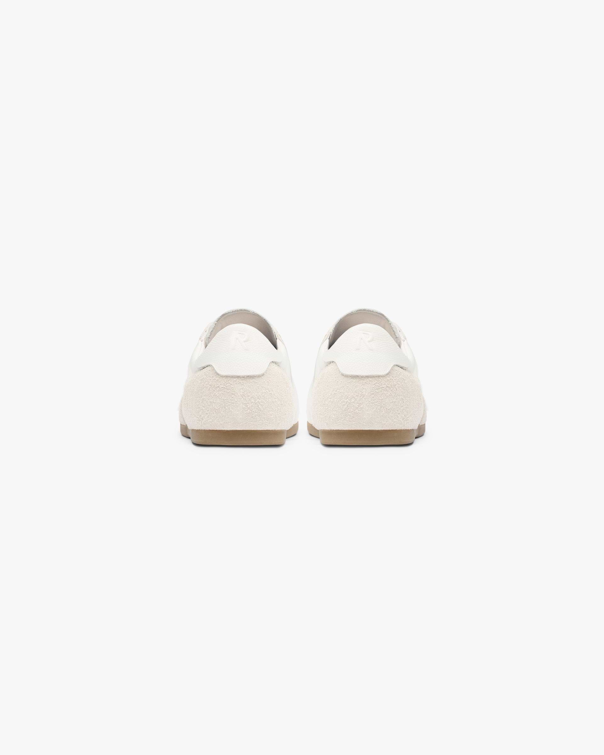 Low-Pro Leather Suede - Flat White Grey