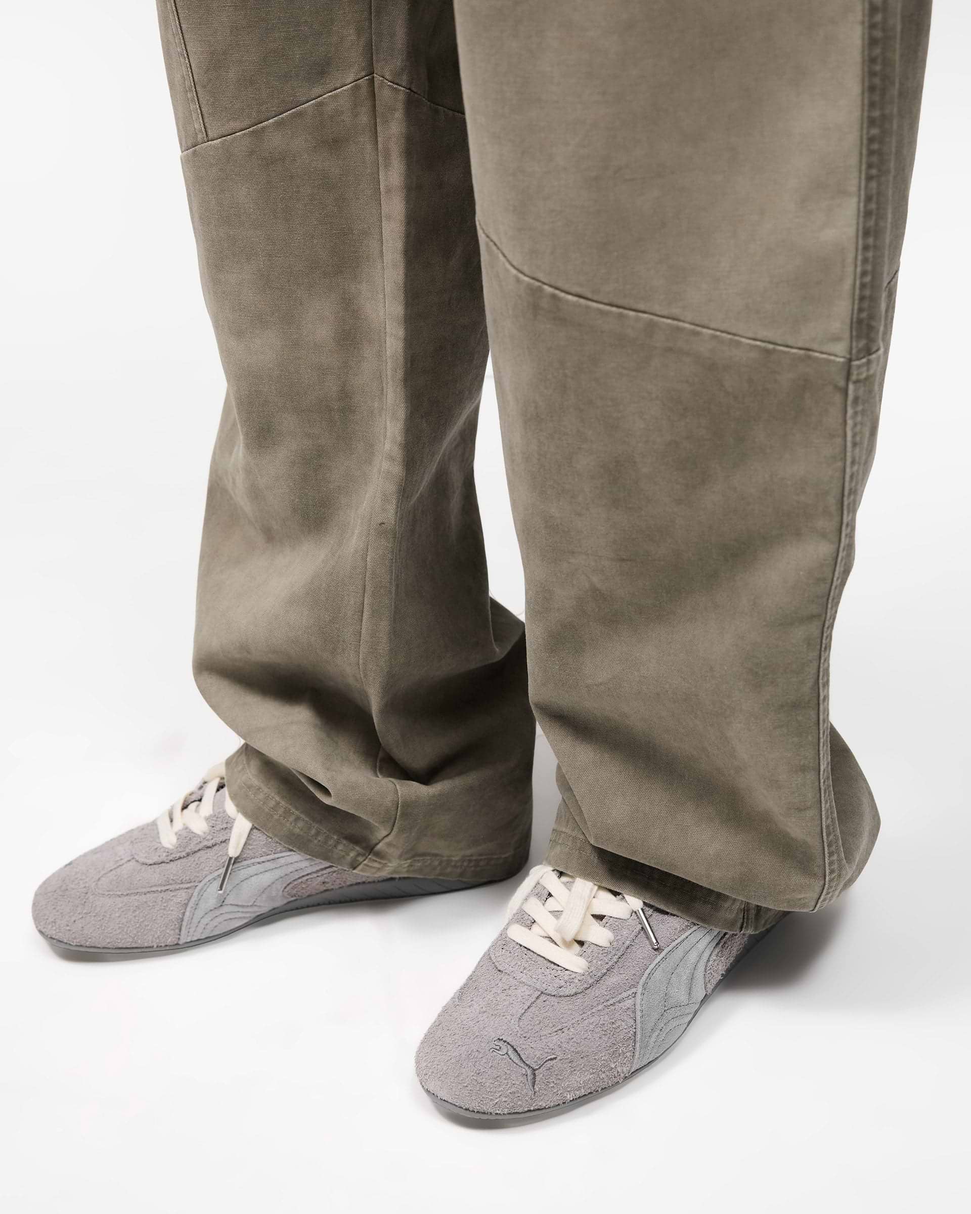 Cotton Workwear Pant - Dark Olive