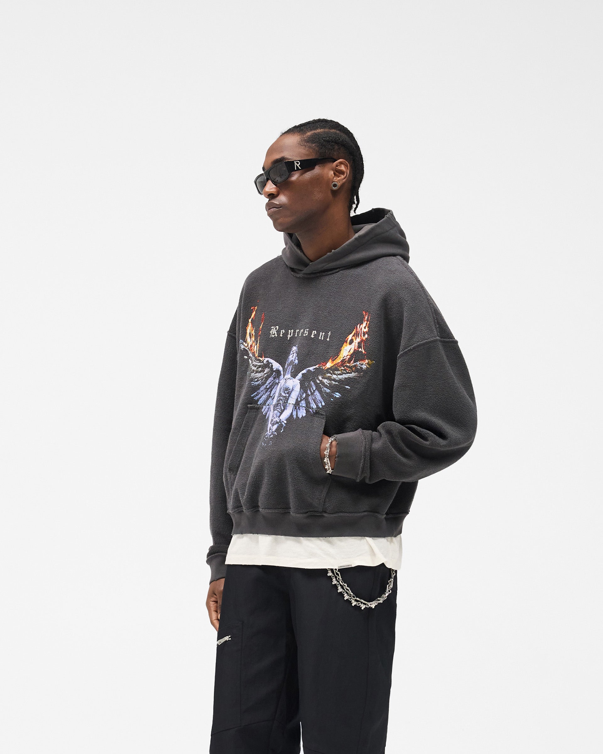Reversible Living Legacy Tour Hoodie - Sun Fade Grey