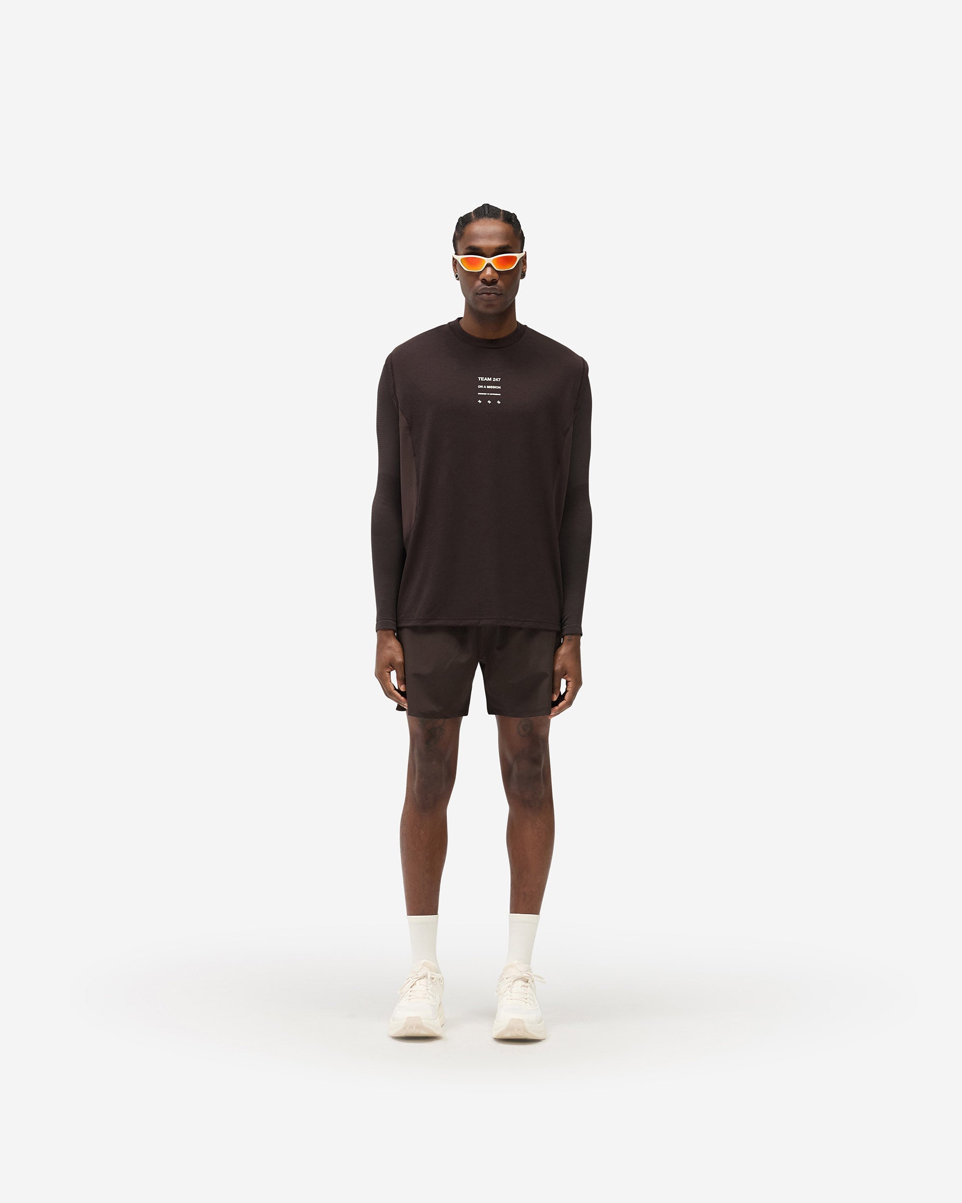 247 Uprising Oversized Tank - Chocolate