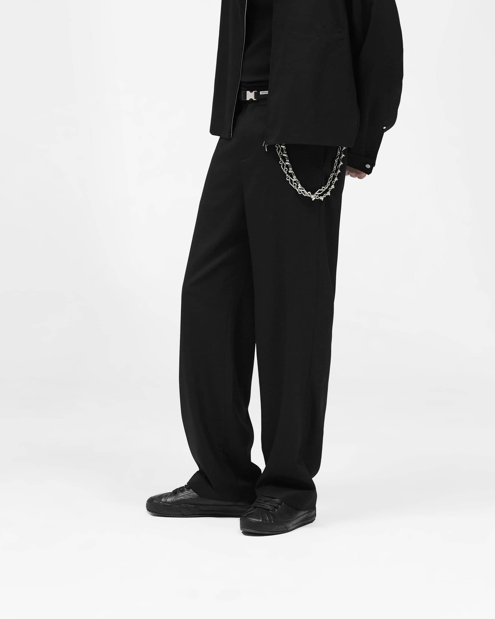Wool Pant - Jet Black