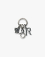 Doberman Initial Key Chain