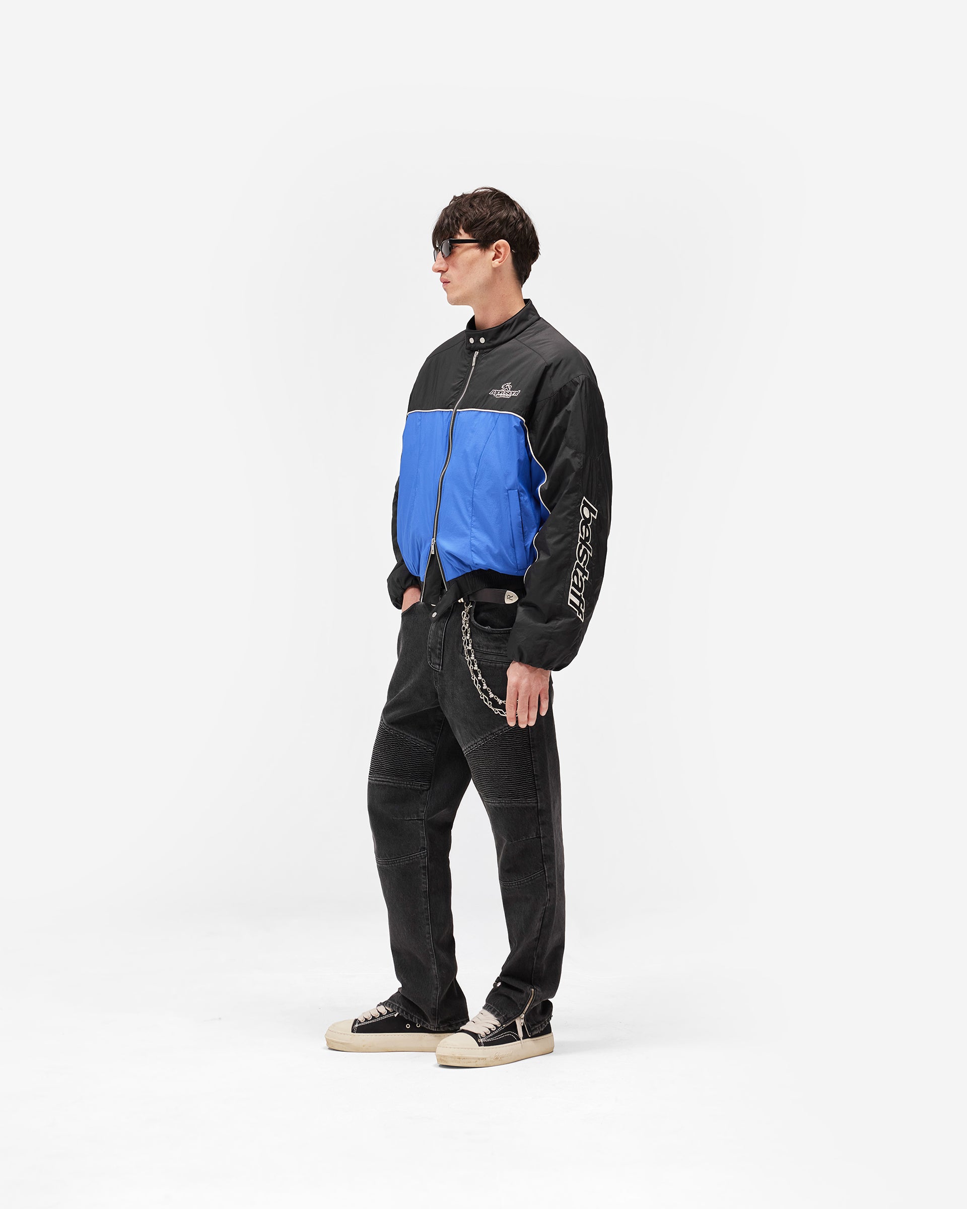Represent X Belstaff Nylon Racing Jacket - Jet Black