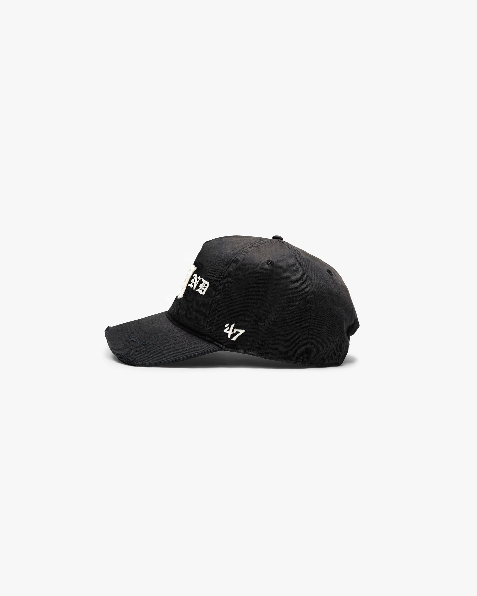 Represent X 47 EngLAnd Old English Cap - Aged Black