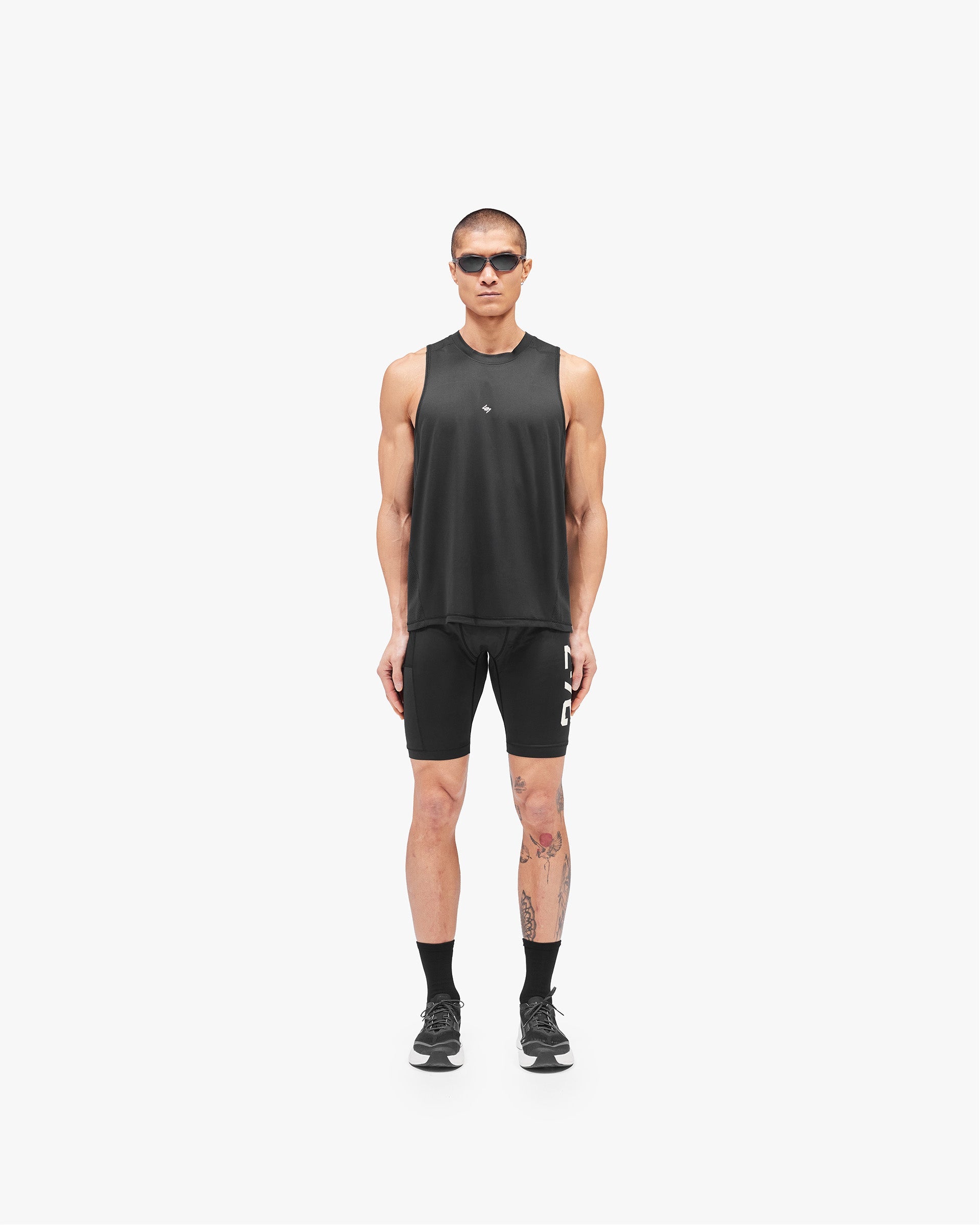 247 Cargo Half Tight - Jet Black